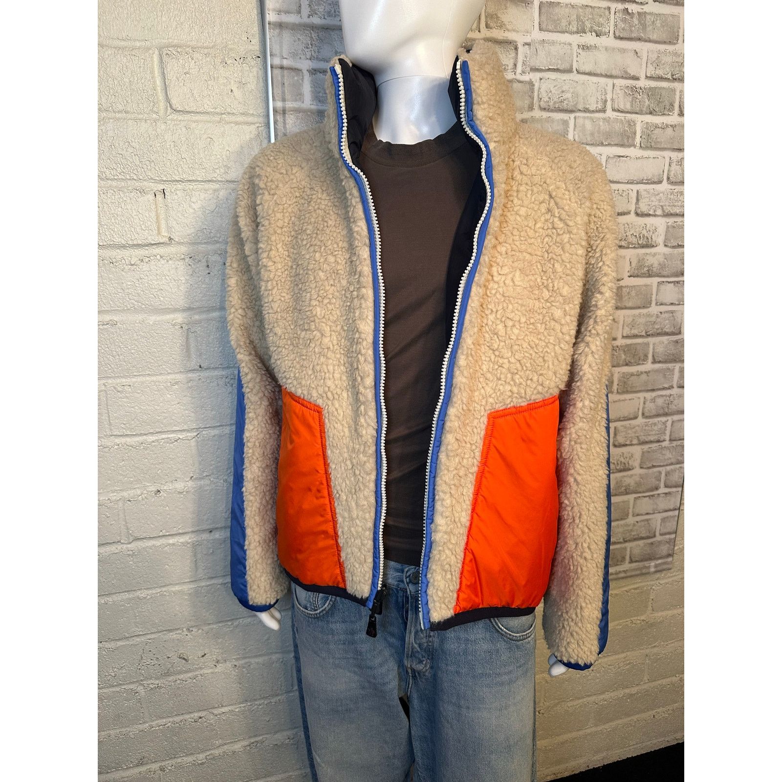 Moncler Grenoble Hostun Jacket size 3 Large Reversible Teddy Fleece Size US L / EU 52-54 / 3 - 5 Thumbnail