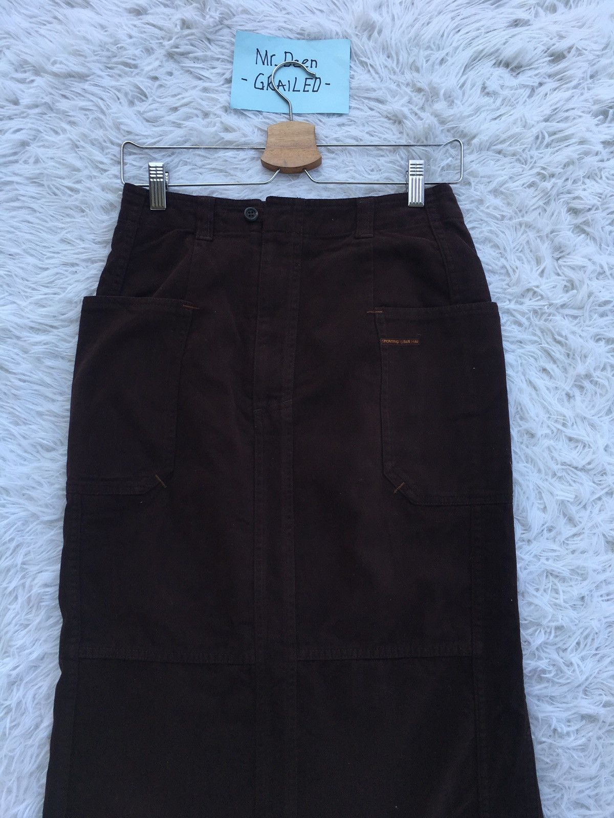 Hai Sporting Gear Rare Vintage Hai Sporting Gear Velvet Maxi Skirt Size 27" / US 4 / IT 40 - 5 Thumbnail