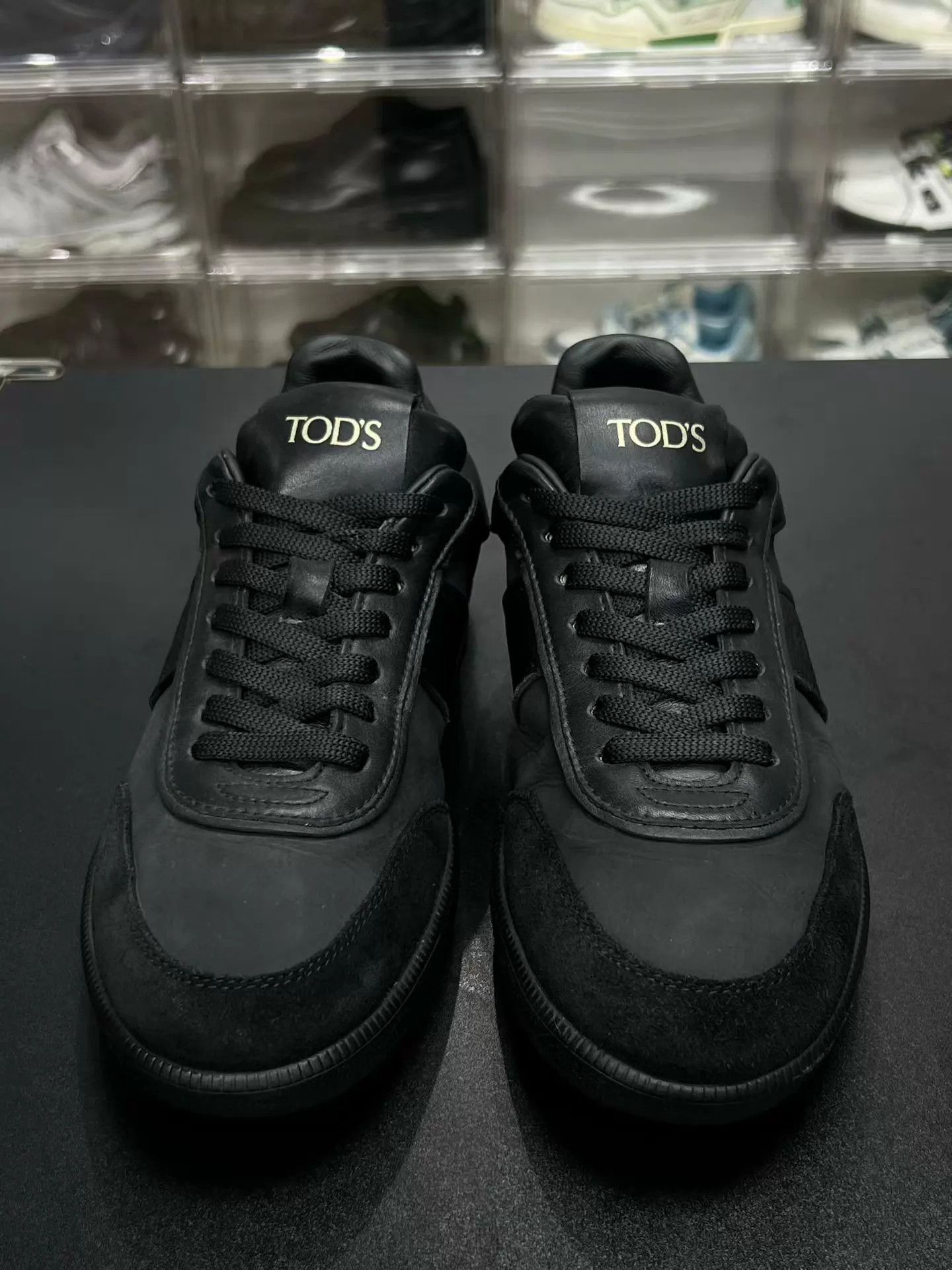 Tod's TOD'S color block low-top sneakers black 40 EU like new Size US 7 / EU 40 - 2 Thumbnail