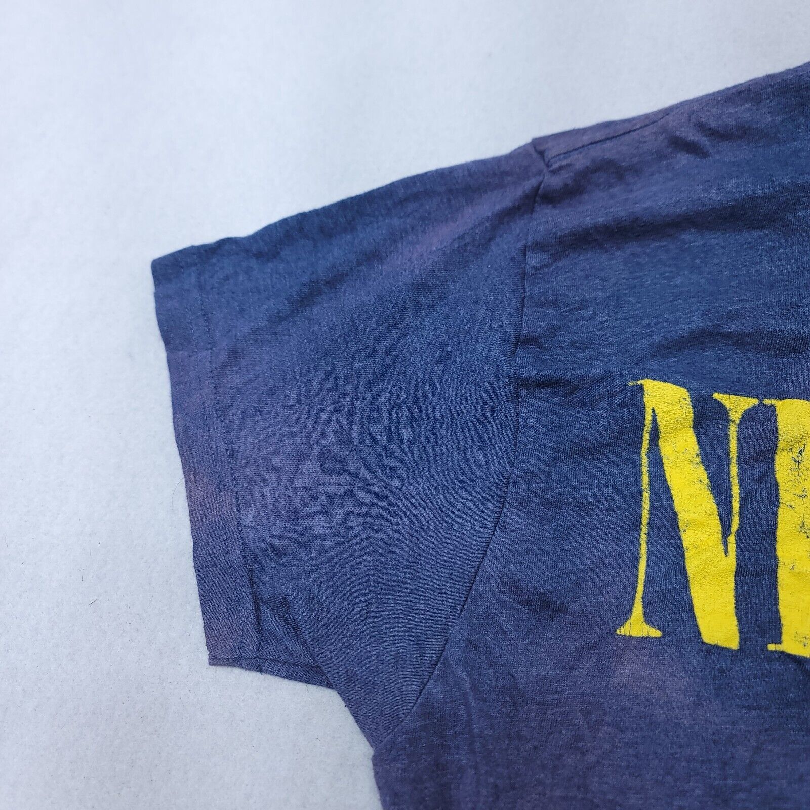 Nirvana Nirvana Casual Pullover Graphic T Shirt Mens Size Large Blue Size US L / EU 52-54 / 3 - 5 Thumbnail