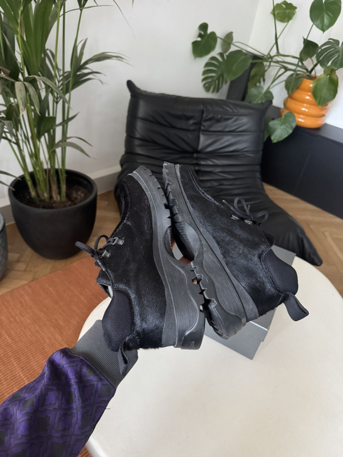Prada PRADA Boots Calf Hair Shoes Fur Black Vintage Archive Luxury Size US 8 / EU 41 - 10 Thumbnail