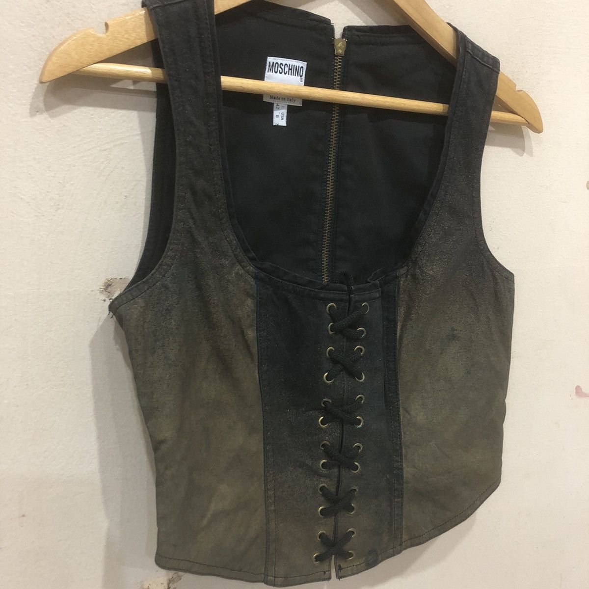 Moschino Vest Moschino Made In Italy Size US XXS / EU 40 - 2 Thumbnail
