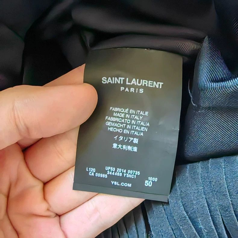 Saint Laurent Paris Saint Laurent Paris 13fw fringed leather jacket-2506 Size US M / EU 48-50 / 2 - 5 Thumbnail