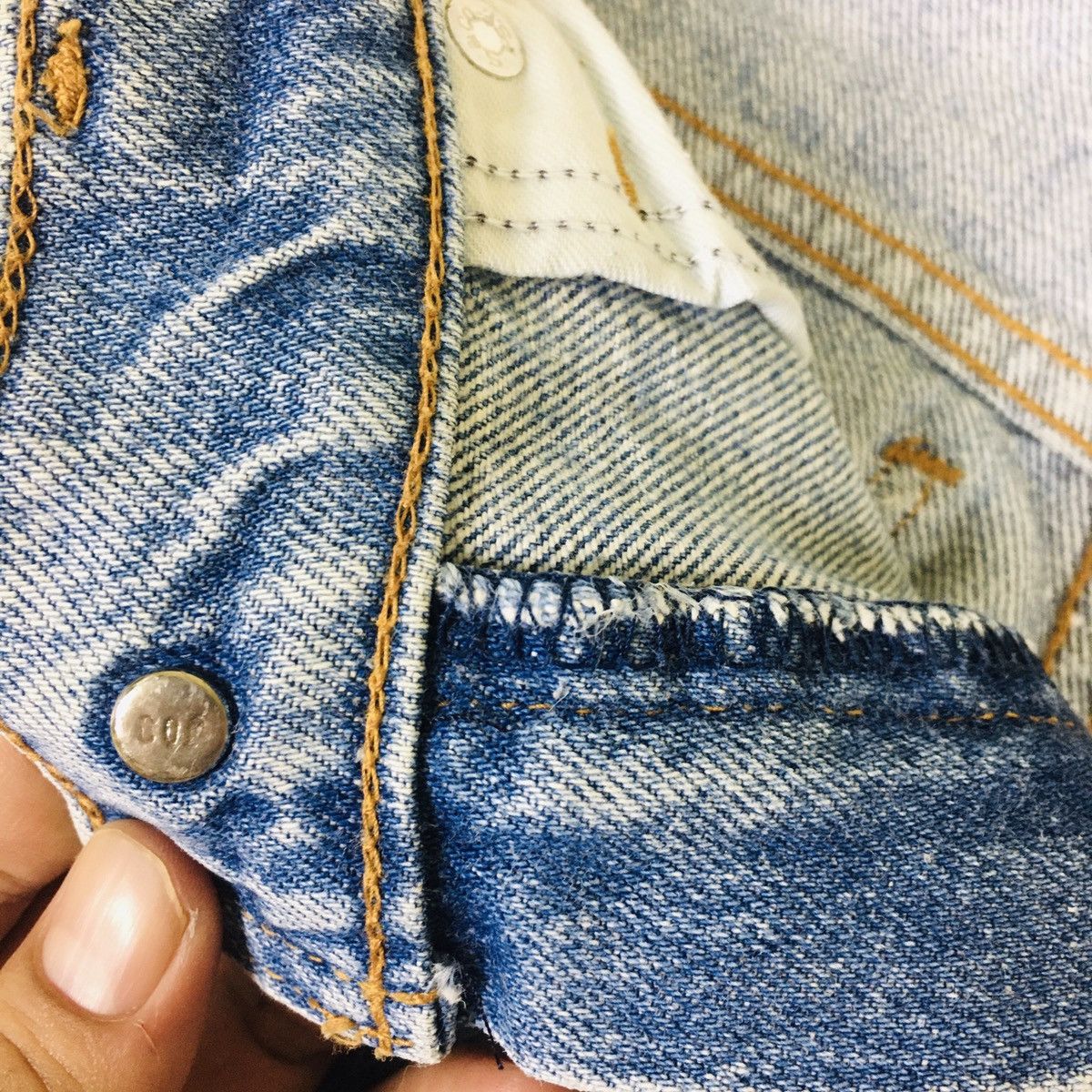 Levi's Vintage Clothing Vintage Original Riveted Big E Japan Size US 29 - 12 Thumbnail
