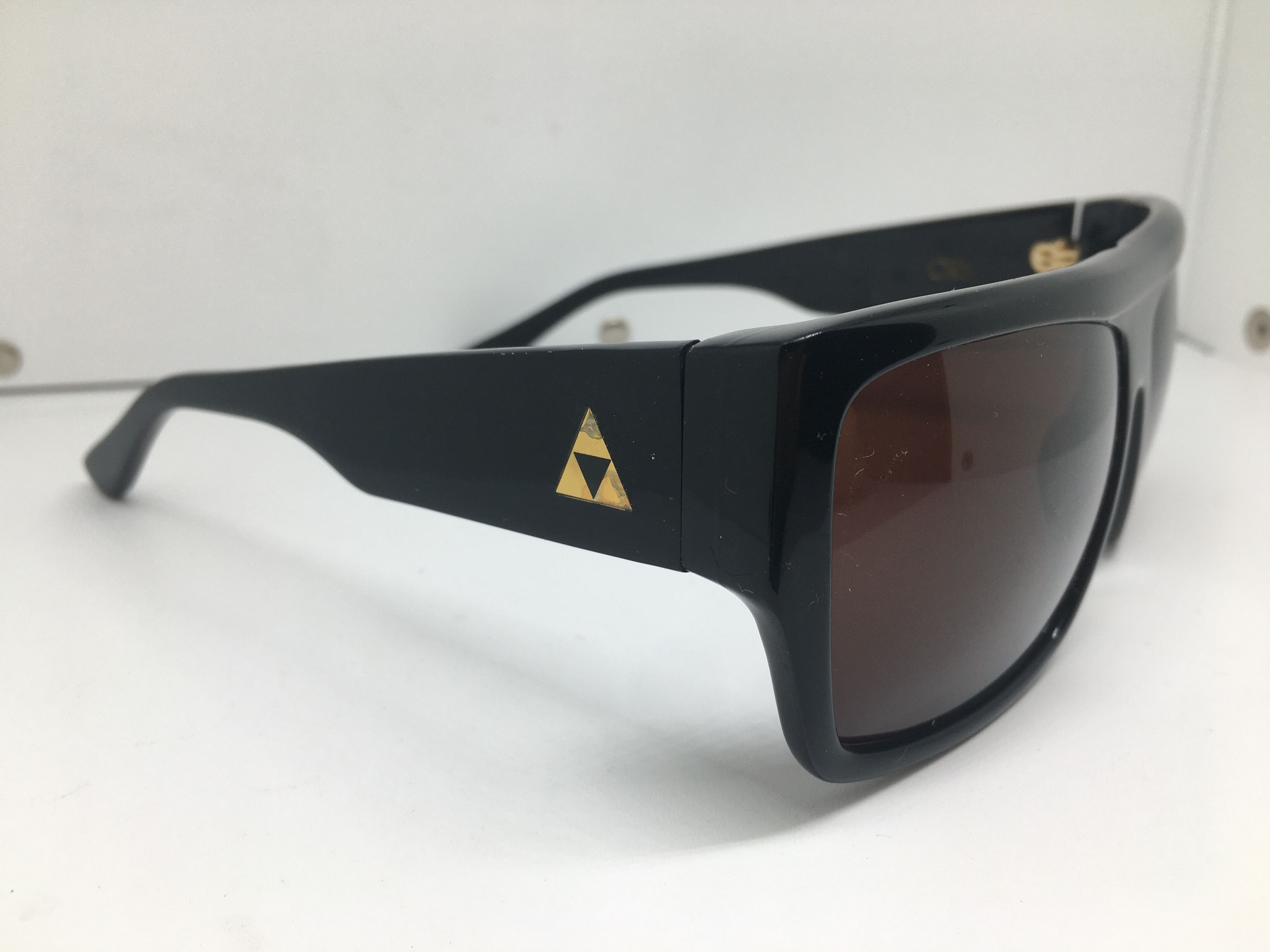 Other Vintage Le Cheuka Black Chunky GENTS Sunglasses ROCKER Size ONE SIZE - 1 Thumbnail