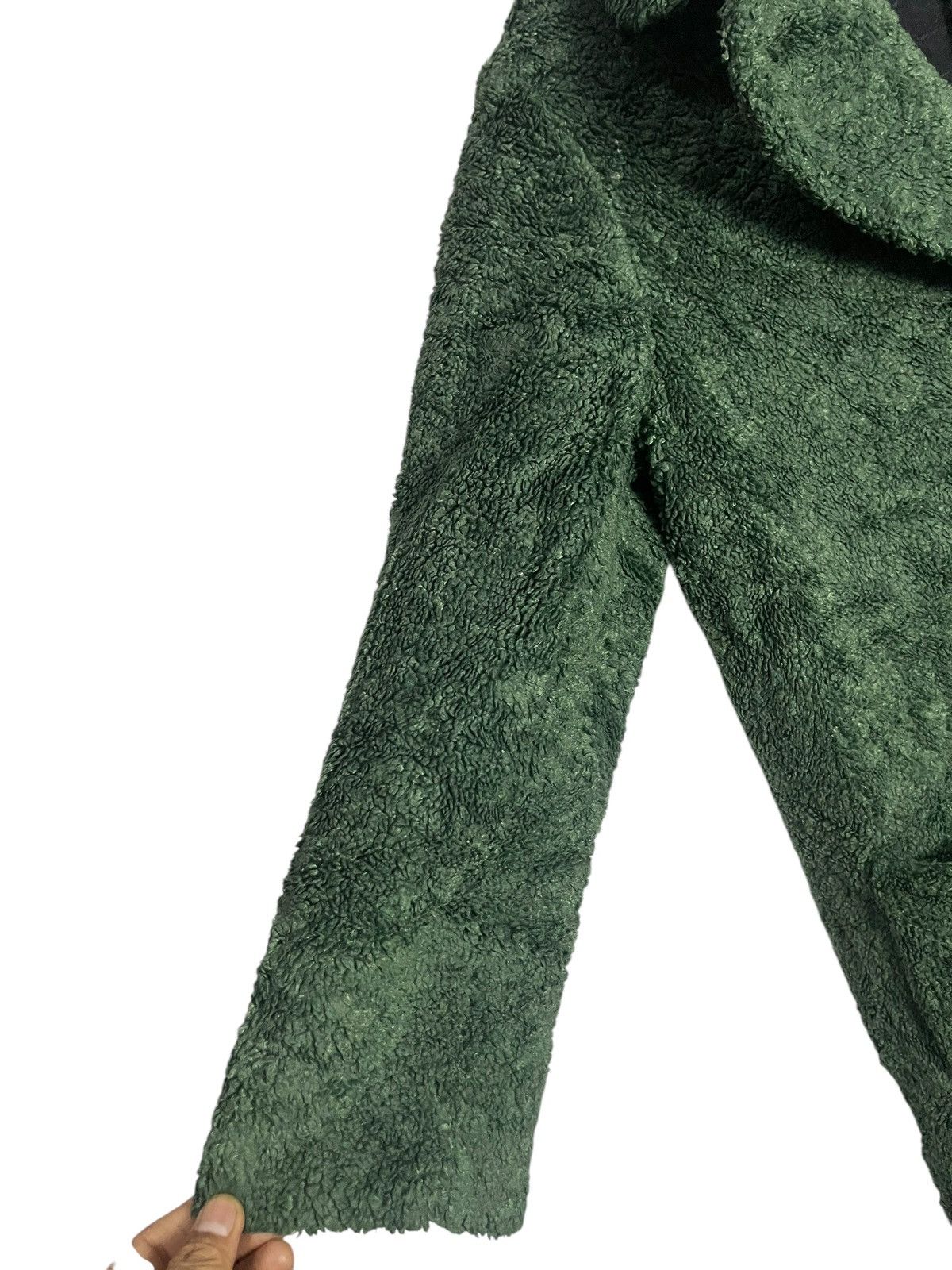 Vintage × agnes b. Vintage Agnes B Paris Fur Heavy Coat Jacket Size L / US 10 / IT 46 - 4 Thumbnail