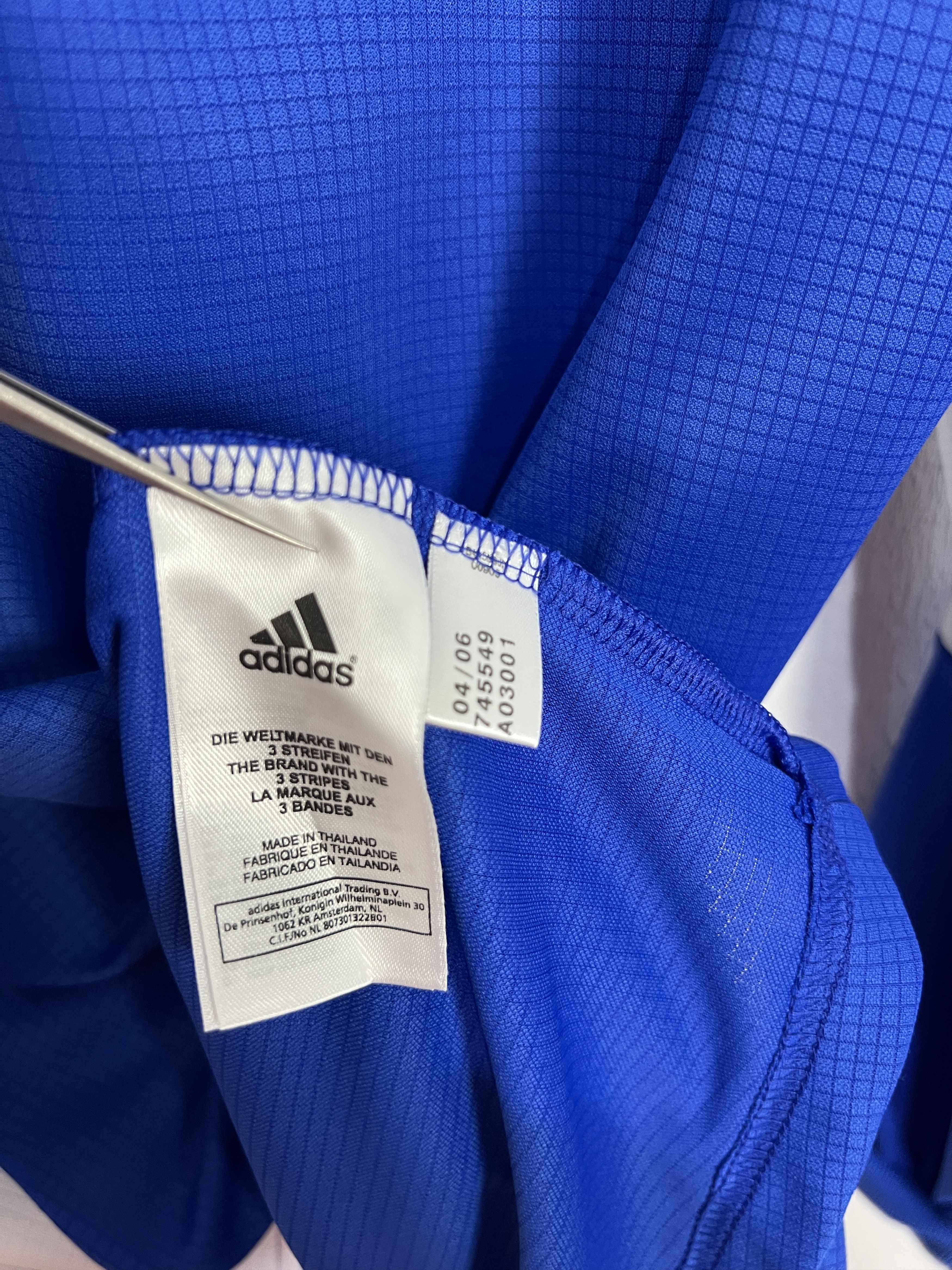 Adidas Slovakia football shirt Soccer Long Sleeve Jersey Size US L / EU 52-54 / 3 - 8 Thumbnail
