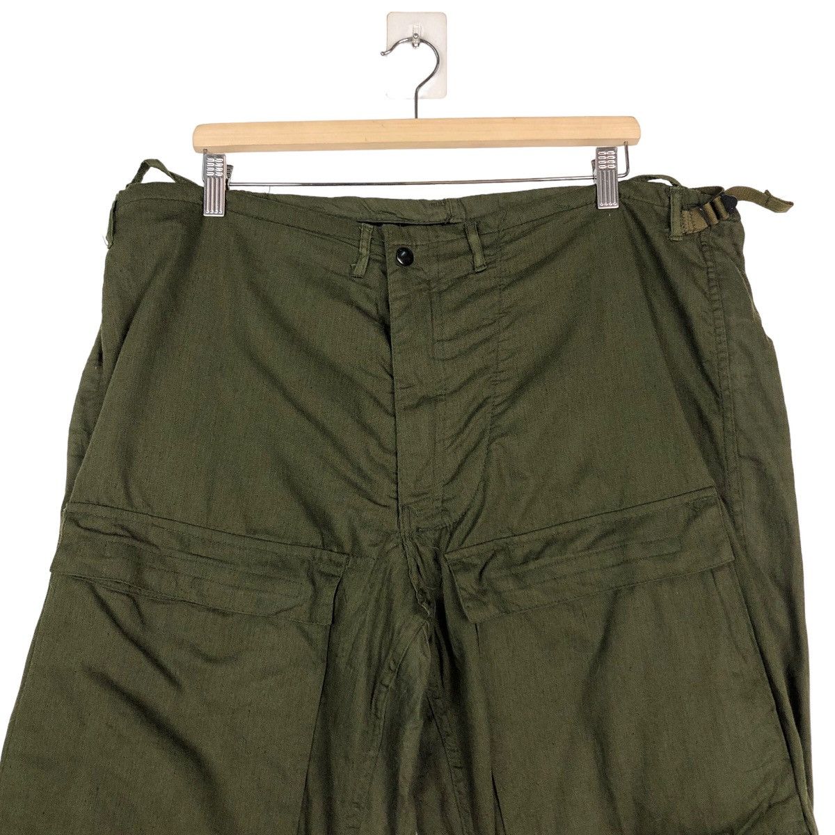 Buzz Rickson's 🔥Vintage Suit Chemical Protective Cargo Pants Military Size US 38 / EU 54 - 3 Thumbnail