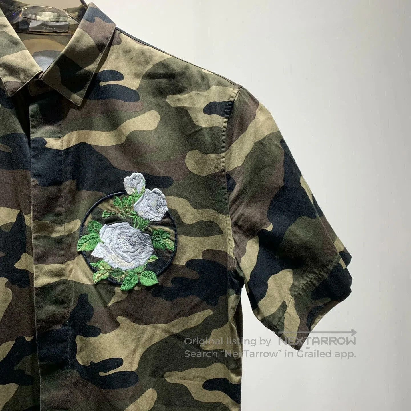 Dior dior camouflage short-sleeve cardigan. Size US M / EU 48-50 / 2 - 6 Thumbnail