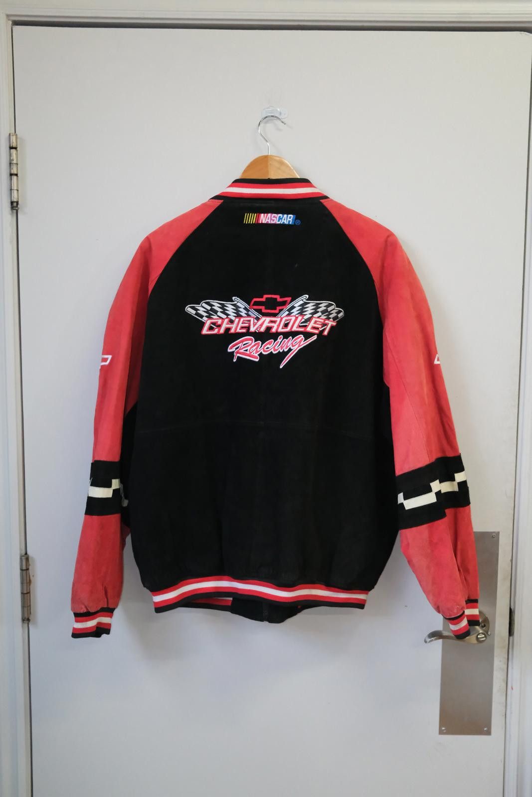 Vintage 90's Essex Hen House Chevrolet Racing Jacket Size L / US 10 / IT 46 - 2 Thumbnail