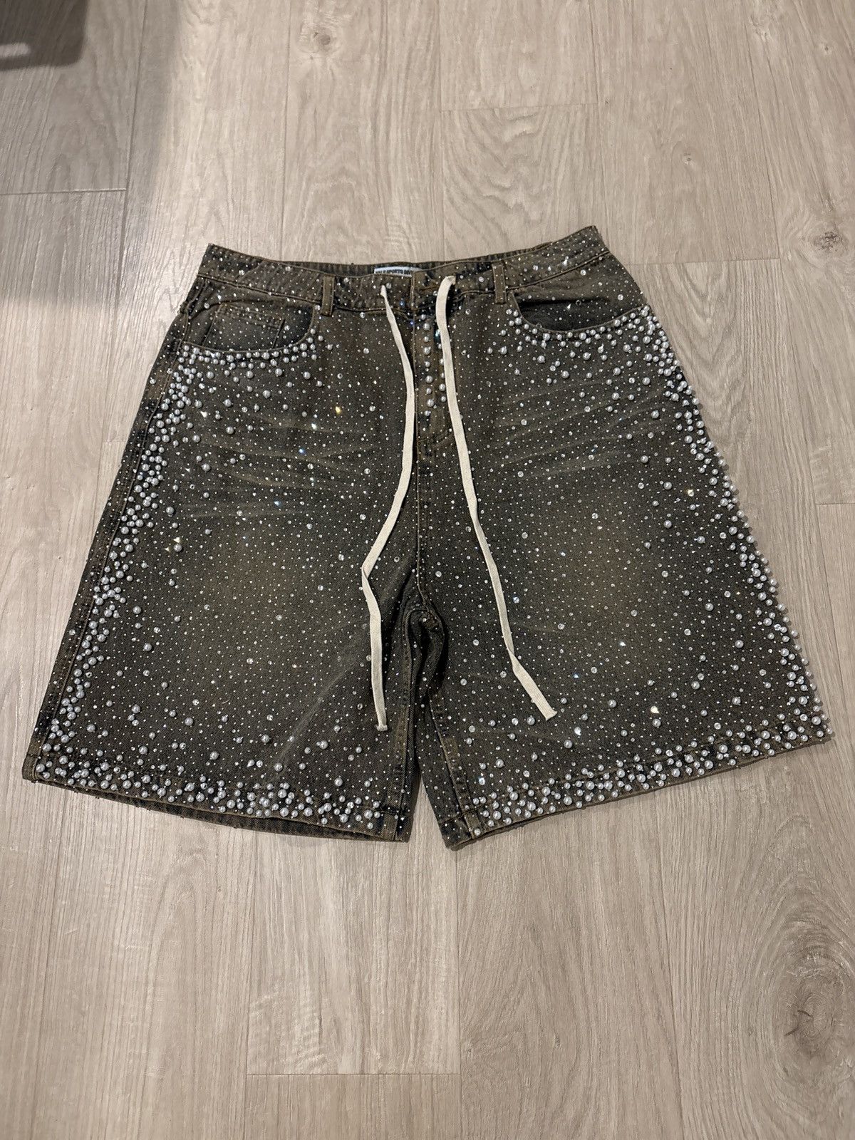 Vale Vale RainStorm Jorts Size 34 🌨️ Size US 34 / EU 50 - 1 Thumbnail
