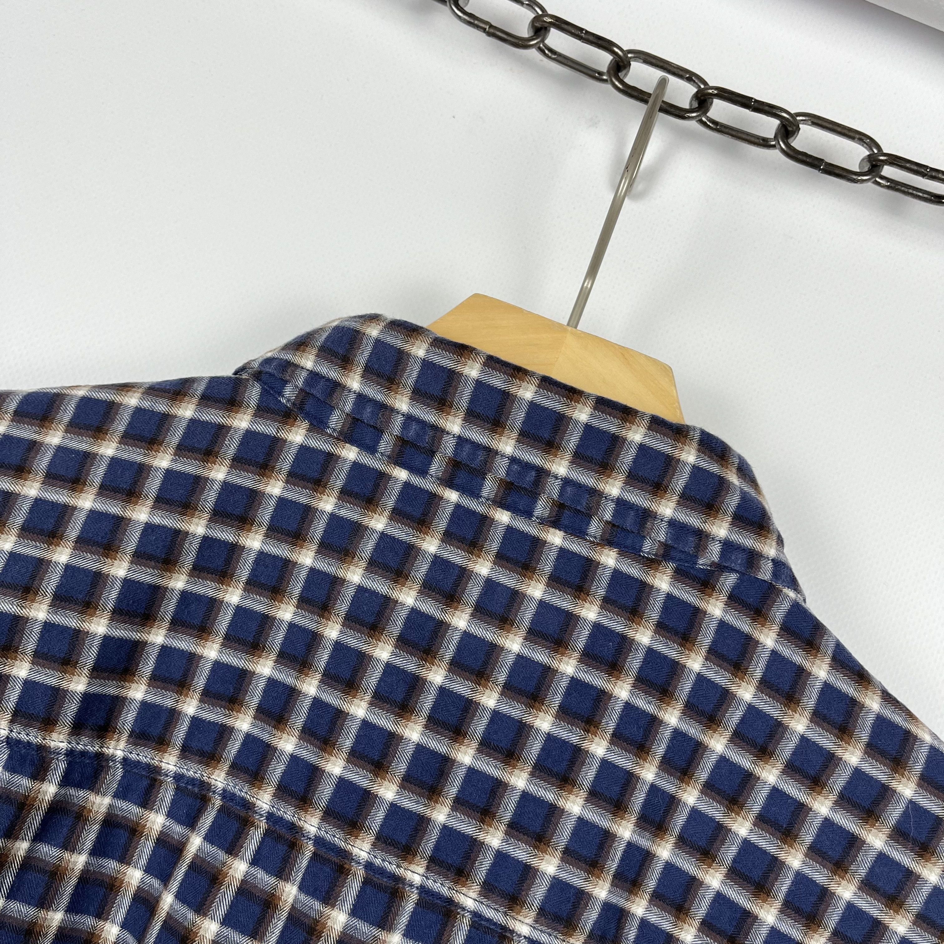 Allsaints Designer AllSaints Deming Long Sleeve Button Up Shirt Size US L / EU 52-54 / 3 - 20 Thumbnail