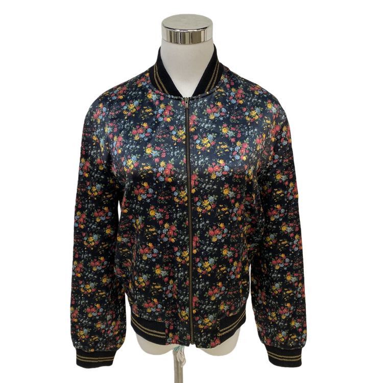 Saint Laurent Paris Saint Laurent Floral Bomber Jacket Size 38 Size S / US 4 / IT 40 - 1 Thumbnail
