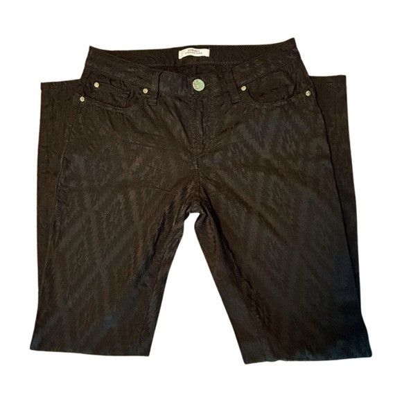 Other Versace Collection Black Jacquard Skinny Medusa Pants Size 27" / US 4 / IT 40 - 7 Thumbnail