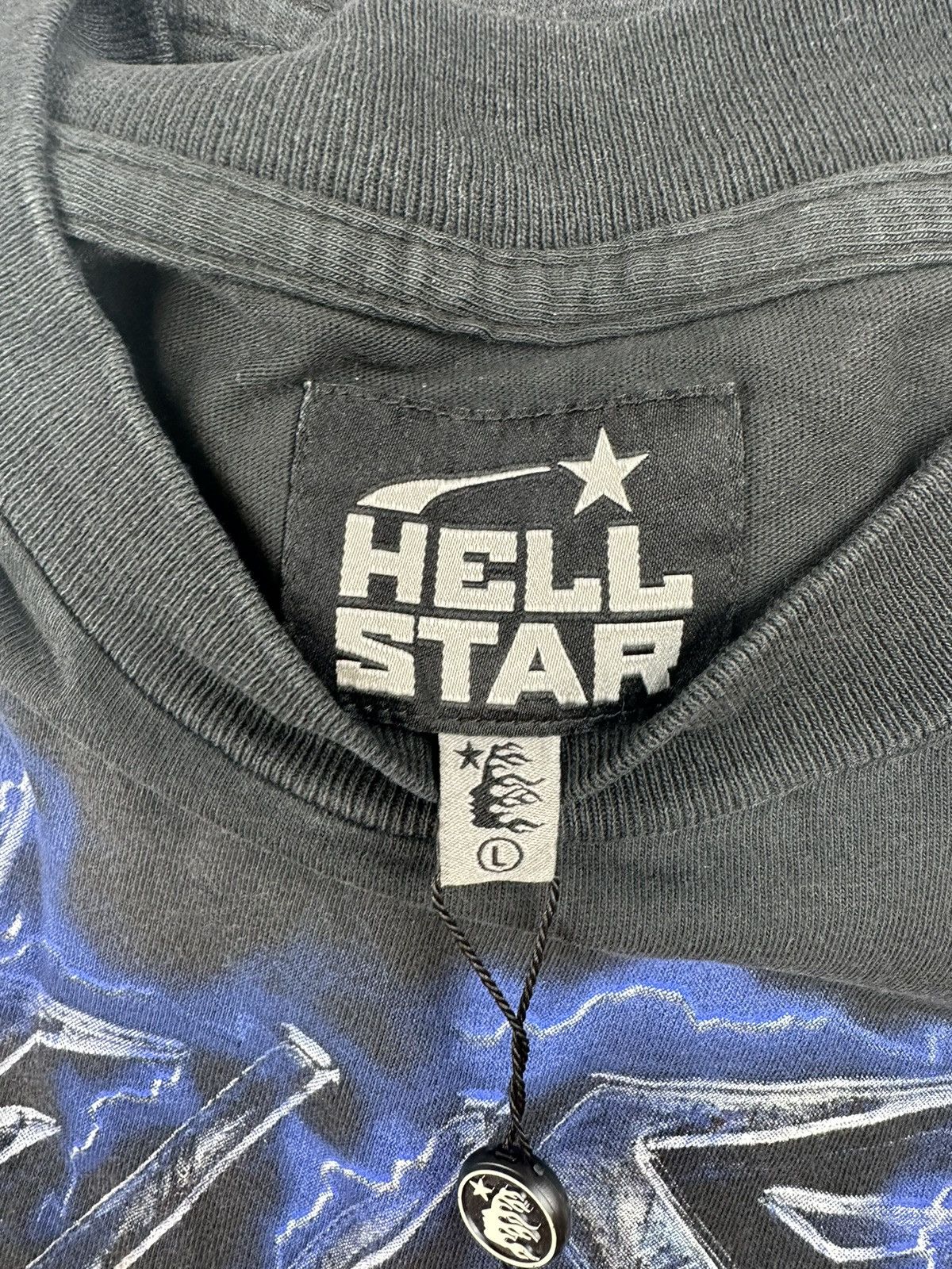 HELLSTAR Hellstar Helmet Long Sleeve T-shirt Size US L / EU 52-54 / 3 - 5 Thumbnail