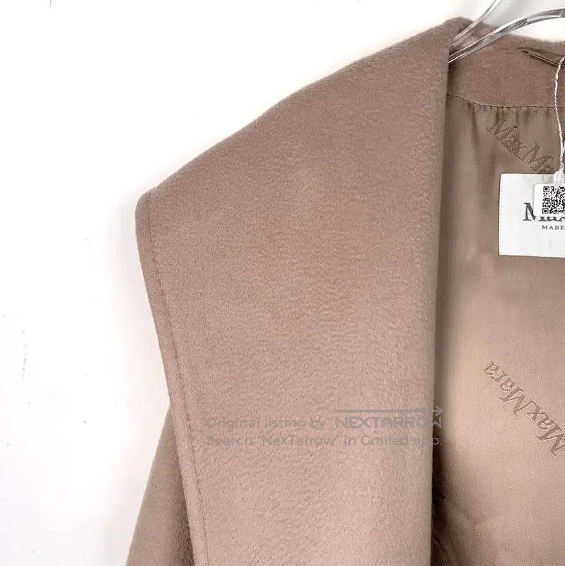 Max Mara MaxMara Pink Wool Women's Coat . Size M / US 6-8 / IT 42-44 - 3 Thumbnail