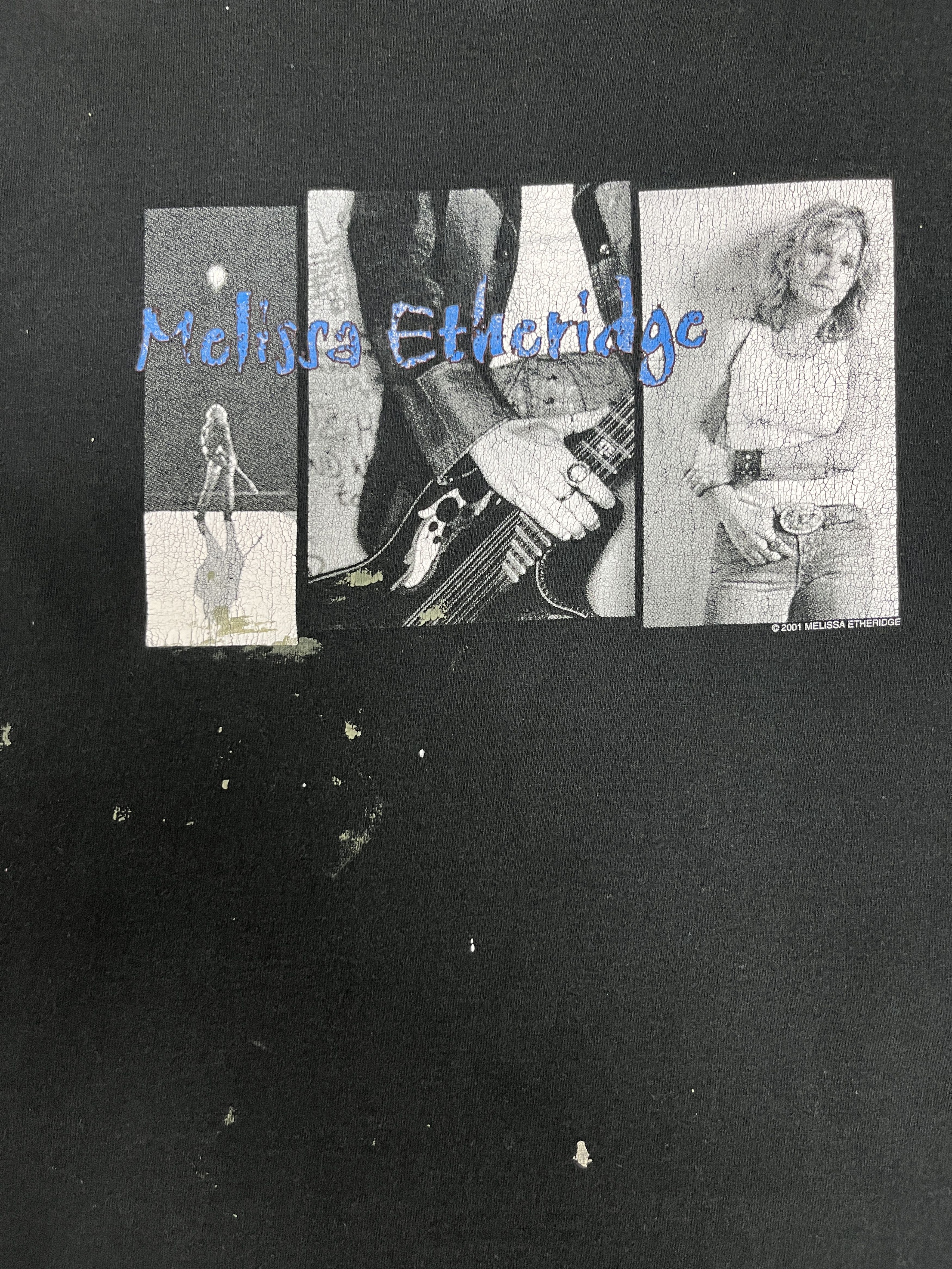 Vintage Melissa Etheridge Live And Alone Tour 2001 Vintage Tee Size US L / EU 52-54 / 3 - 2 Thumbnail