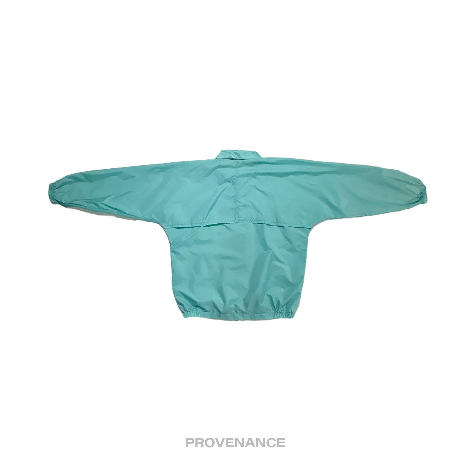 Balenciaga 🔴 Balenciaga Sport Windbreaker Jacket - Teal Size L / US 10 / IT 46 - 2 Thumbnail