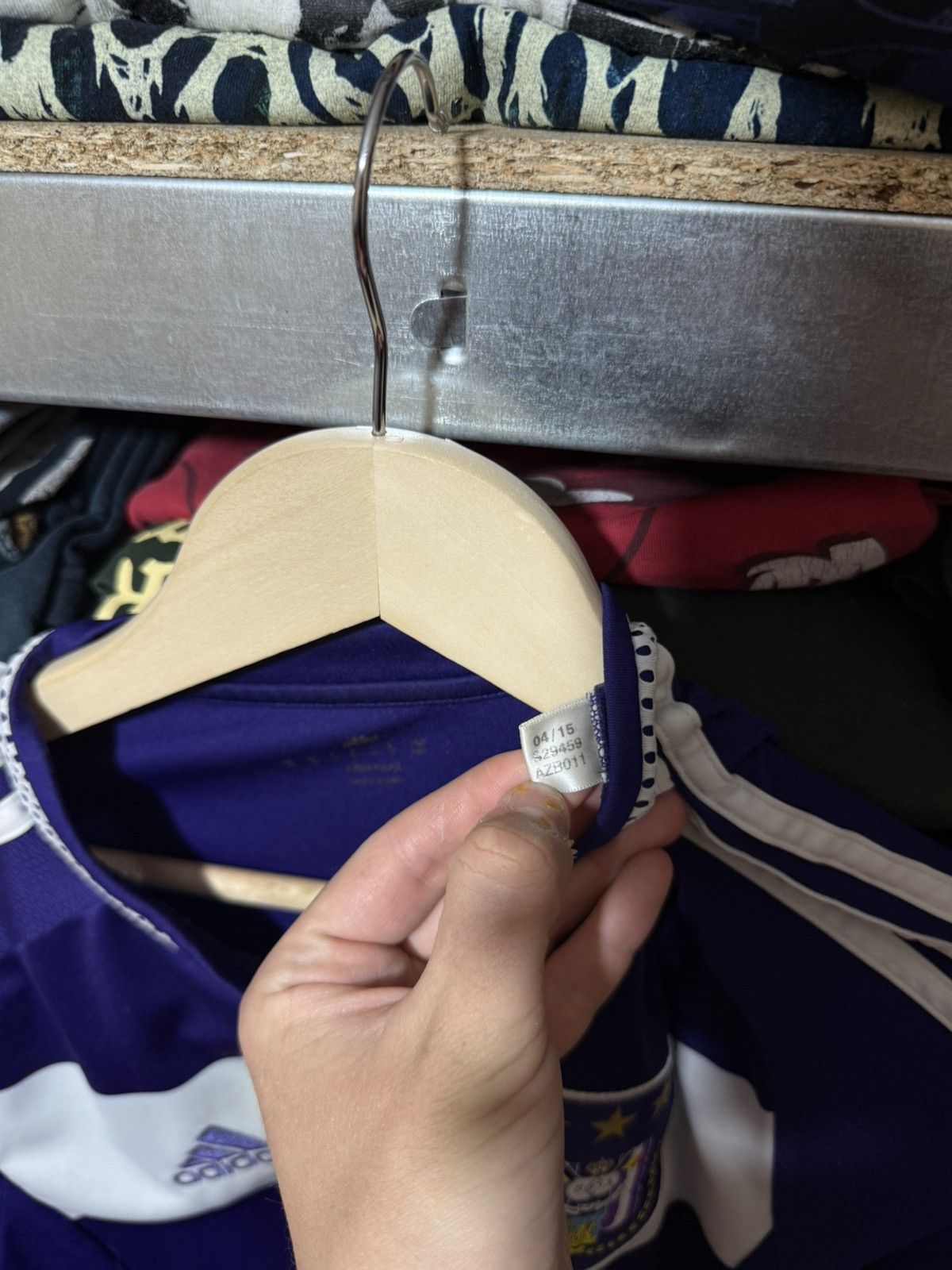 Adidas × Vintage Adidas ANDERLECHT HOME 2015 2016 Football Soccer Jersey Size US M / EU 48-50 / 2 - 7 Thumbnail