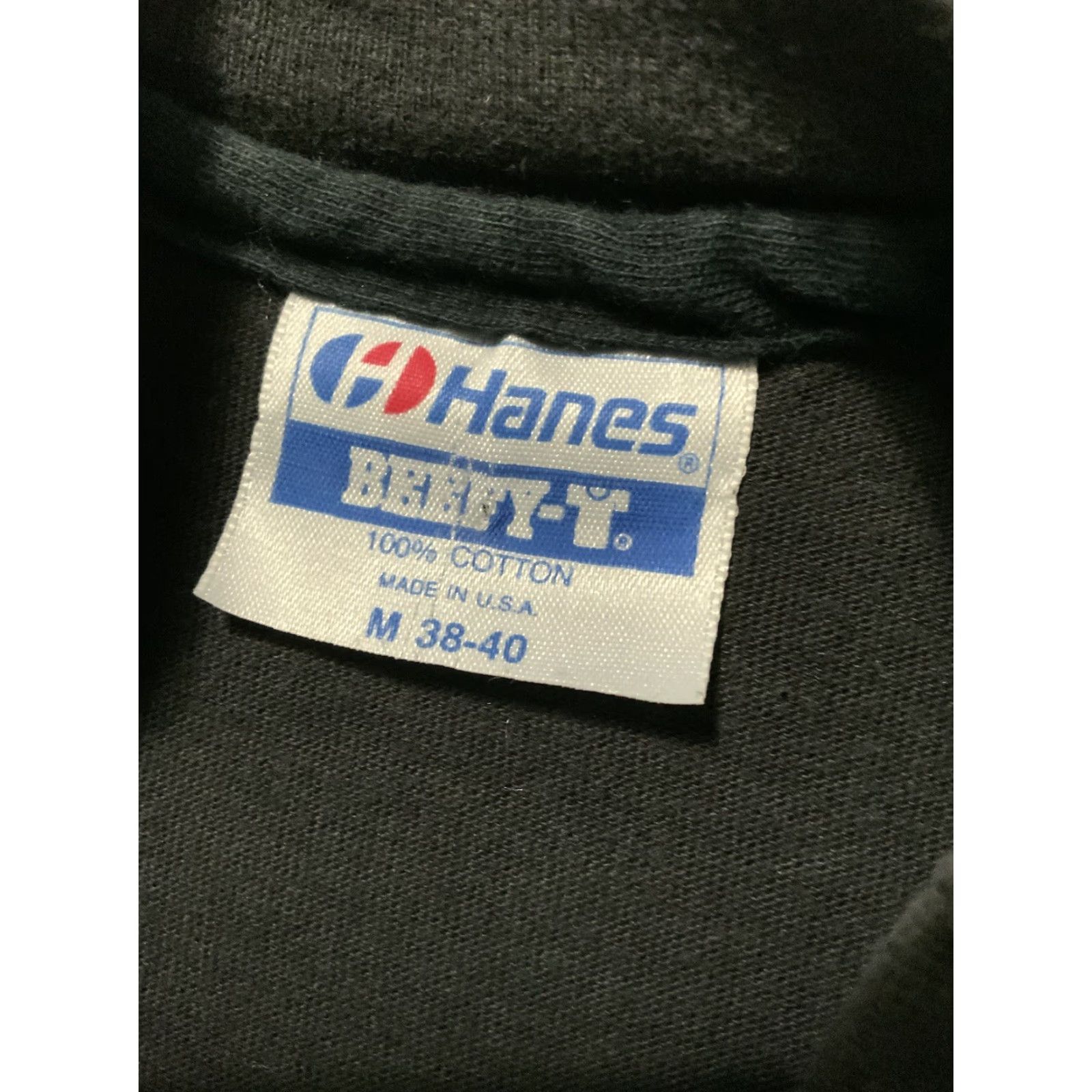 Hanes VINTAGE Ron Herman Hanes Beefy T Cotton Single Stitch Crewneck S/S T-shirt Sz. M Mens Size US S / EU 44-46 / 1 - 6 Thumbnail