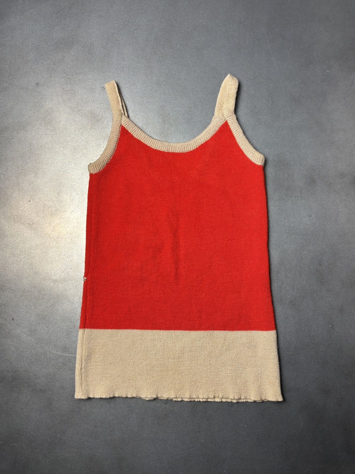 Vintage Vintage Knit Tank Top Embroidered Wool Sleeveless Floral 70s Size XS / US 0-2 / IT 36-38 - 5 Thumbnail