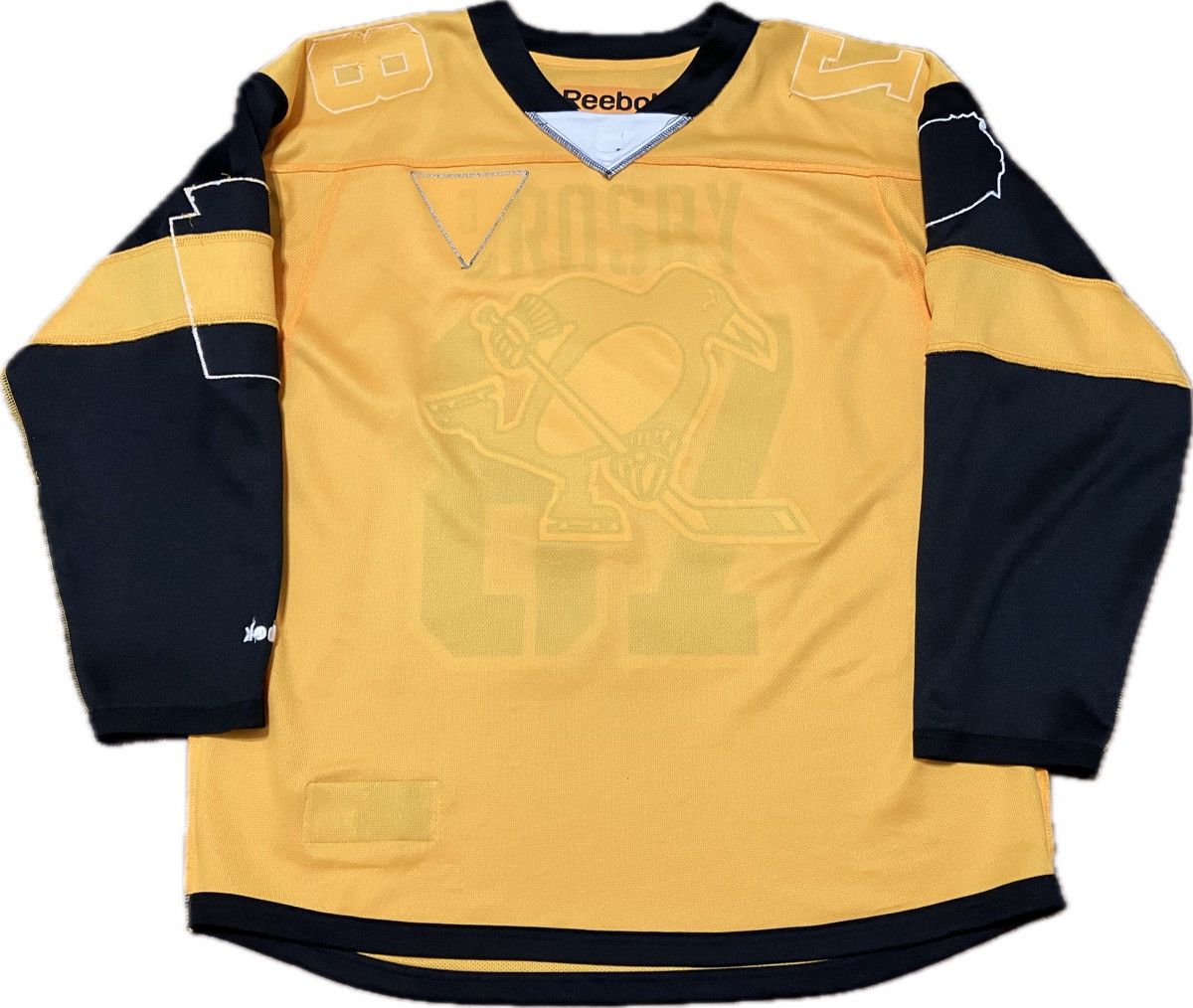 Reebok Pittsburgh Penguins Crosby 2017 SS Reebok NHL Hockey Jersey Size US XXL / EU 58 / 5 - 6 Thumbnail