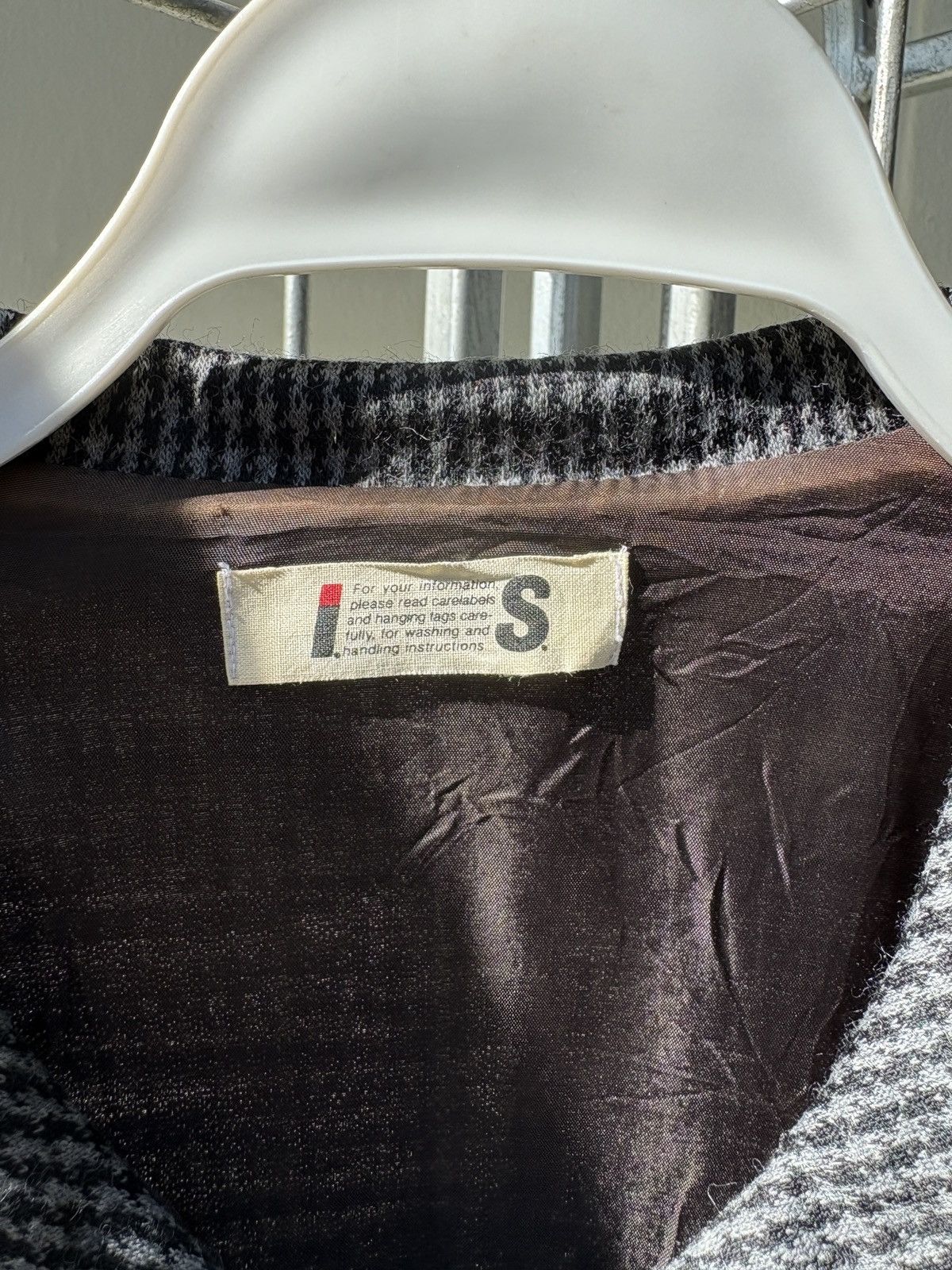 Issey Miyake i.s. Issey Miyake wool jacket blouse Size M / US 6-8 / IT 42-44 - 3 Thumbnail