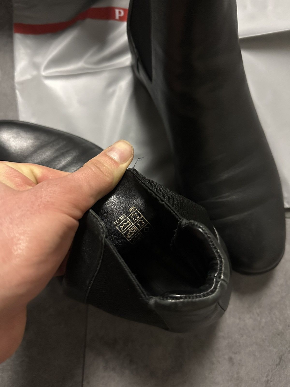 Prada leather boots prada Size US 6 / IT 36 - 8 Thumbnail