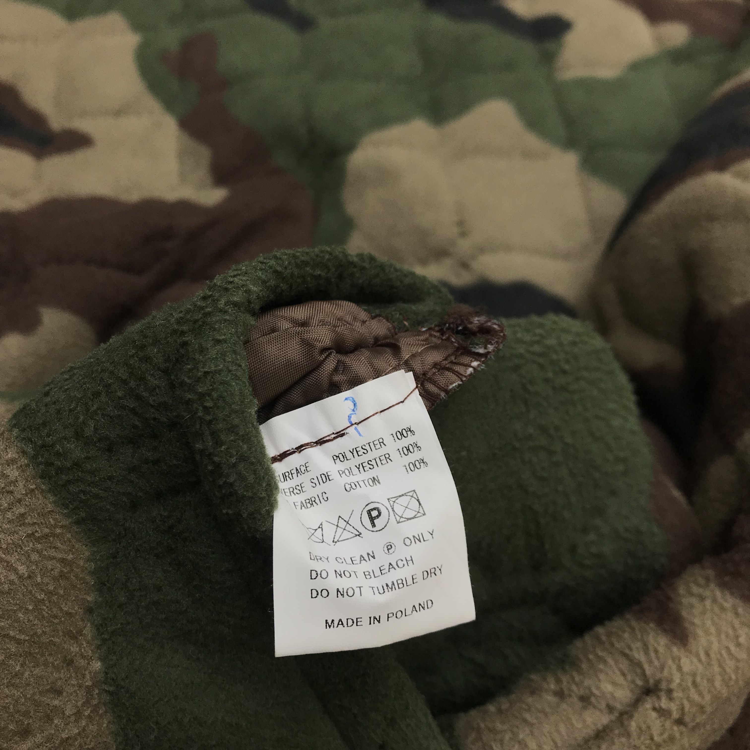 Other ARMEN Reversible Lining Camouflage Quilted Jacket Woodland Size US M / EU 48-50 / 2 - 9 Thumbnail