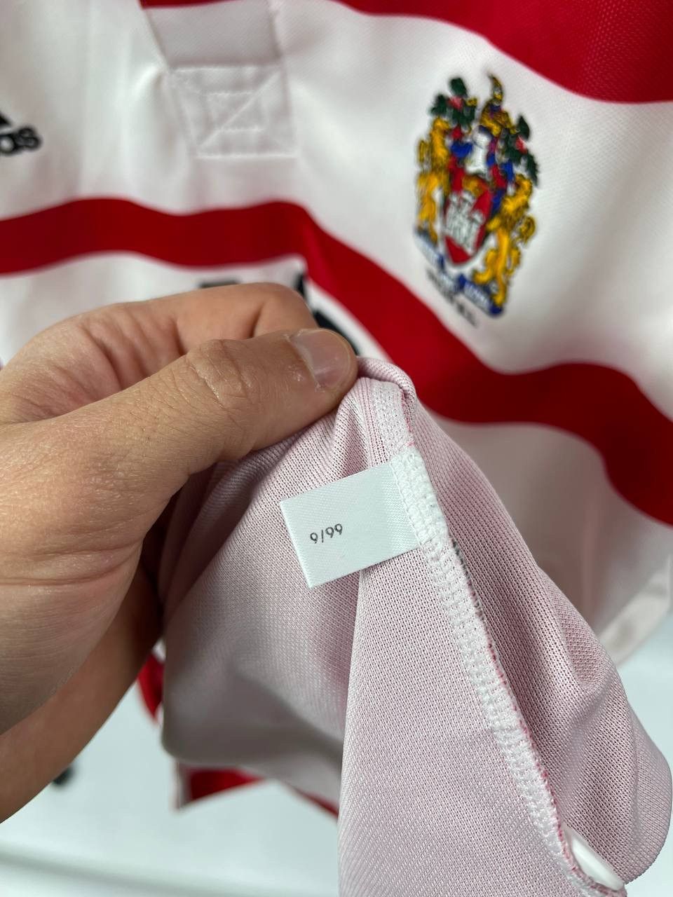 Adidas MENS ADIDAS RUGBY LEAGUE WIGAN WARRIORS 2000/2001 SIZE XL Size US XL / EU 56 / 4 - 7 Thumbnail