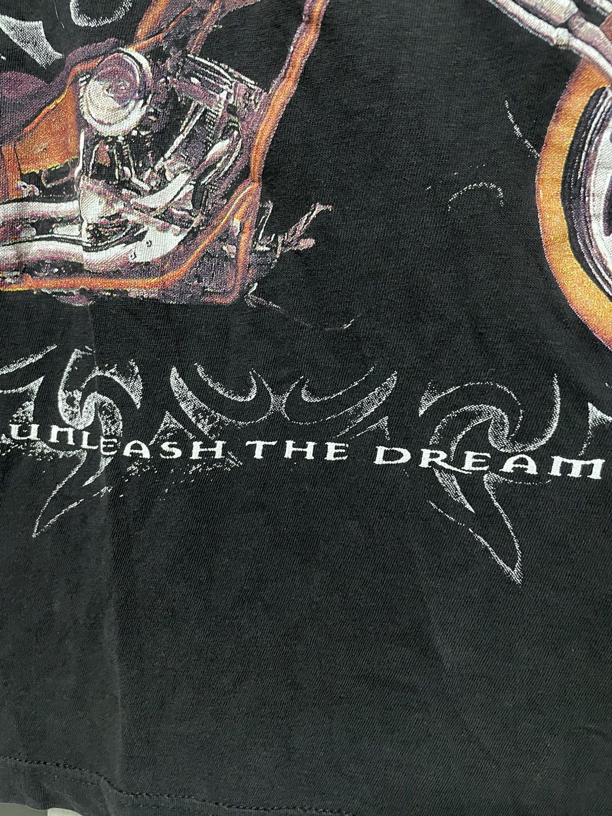 Vintage Rare Chopper Unleash The Dream T Shirt Motorcycle Tee Size US L / EU 52-54 / 3 - 11 Thumbnail