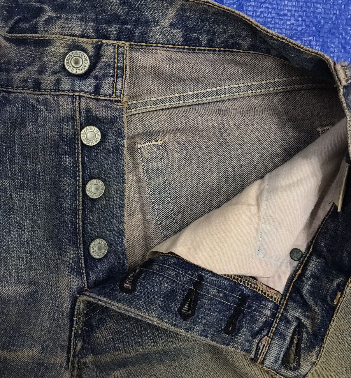 Levi's × Vintage Vintage Levi’s Denim Pants Size US 30 / EU 46 - 6 Thumbnail