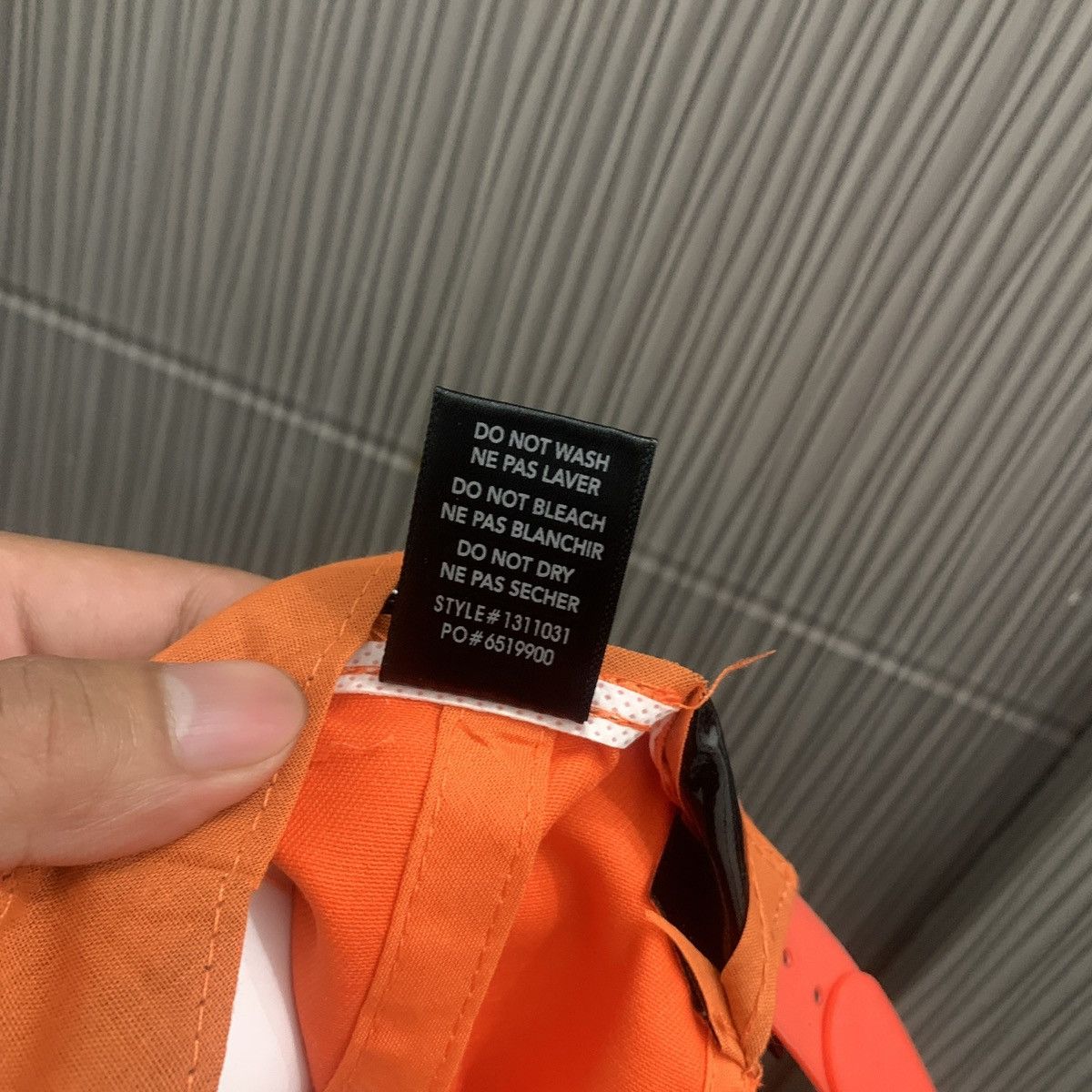 Stussy Stussy cap hat orange Size ONE SIZE - 6 Thumbnail
