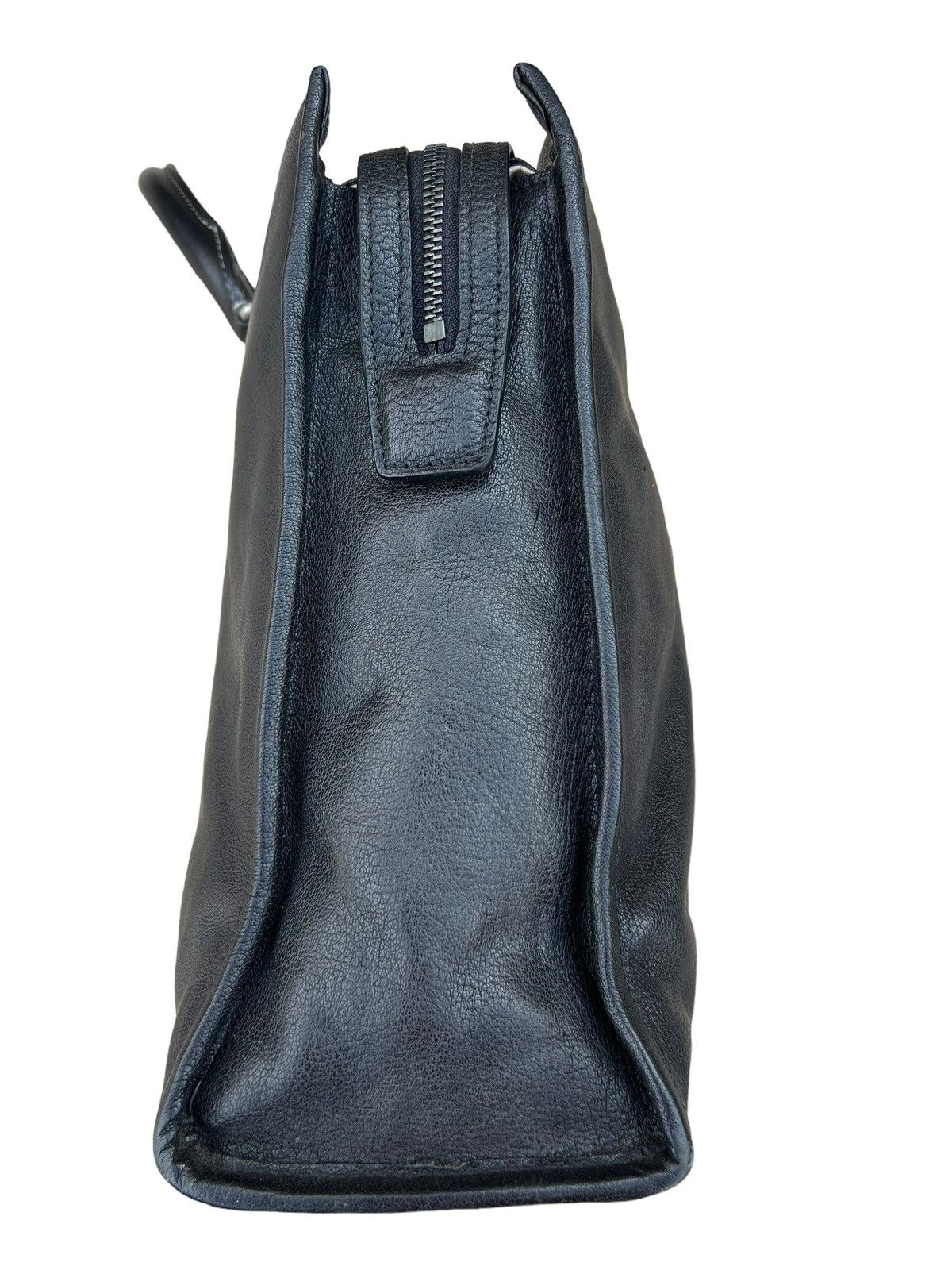 Other Vintage Tsuchiya Kaban Black Leather Briefcase Bag Size ONE SIZE - 14 Thumbnail