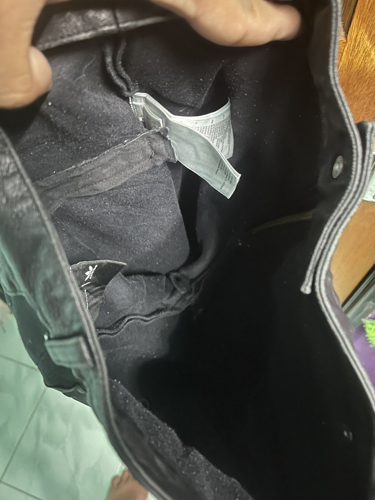 Adidas × Alexander Wang × If Six Was Nine Adidas x Alexander Wang RTW Leather Pants Size 26" / US 2 / IT 38 - 13 Thumbnail