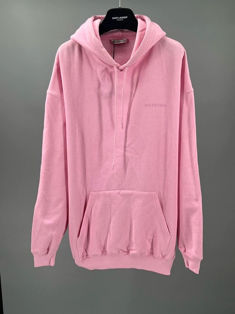 Balenciaga Balenciaga Pink Cotton Hoodie Sweatshirt - dmc Size US XS / EU 42 / 0 - 1 Thumbnail