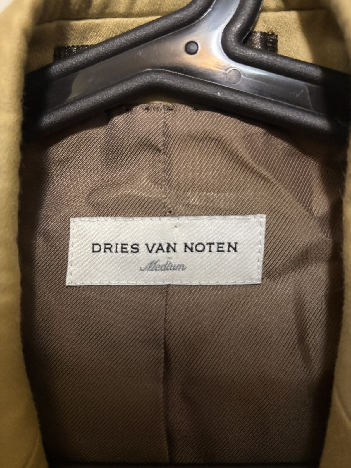 Dries Van Noten FW21 Dries Van Noten Yellow/Beige Blazer Size 40L - 4 Thumbnail