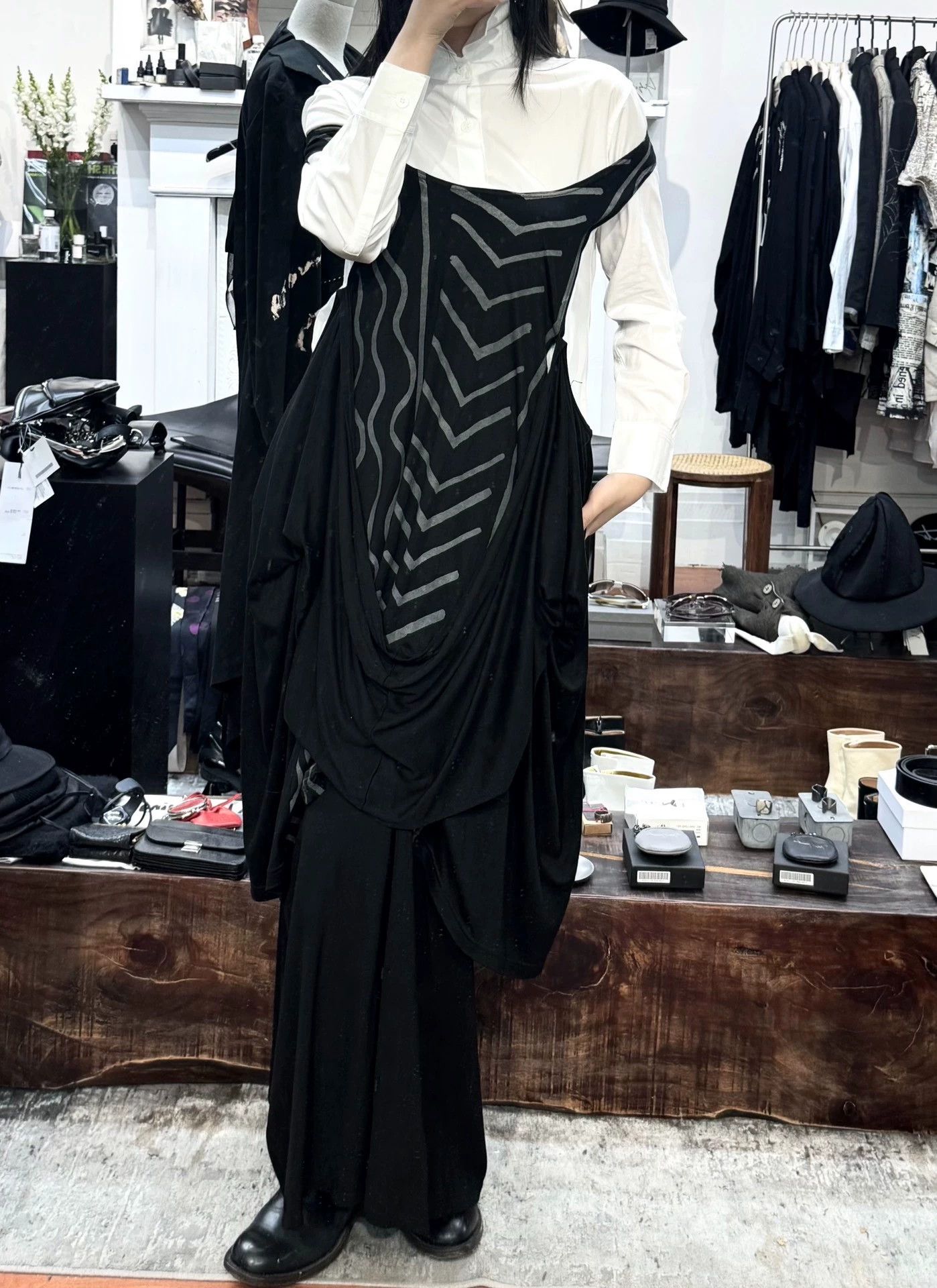 Yohji Yamamoto Yohji Yamamoto 2 Main Line Deconstructed Dress Size M / US 6-8 / IT 42-44 - 5 Thumbnail