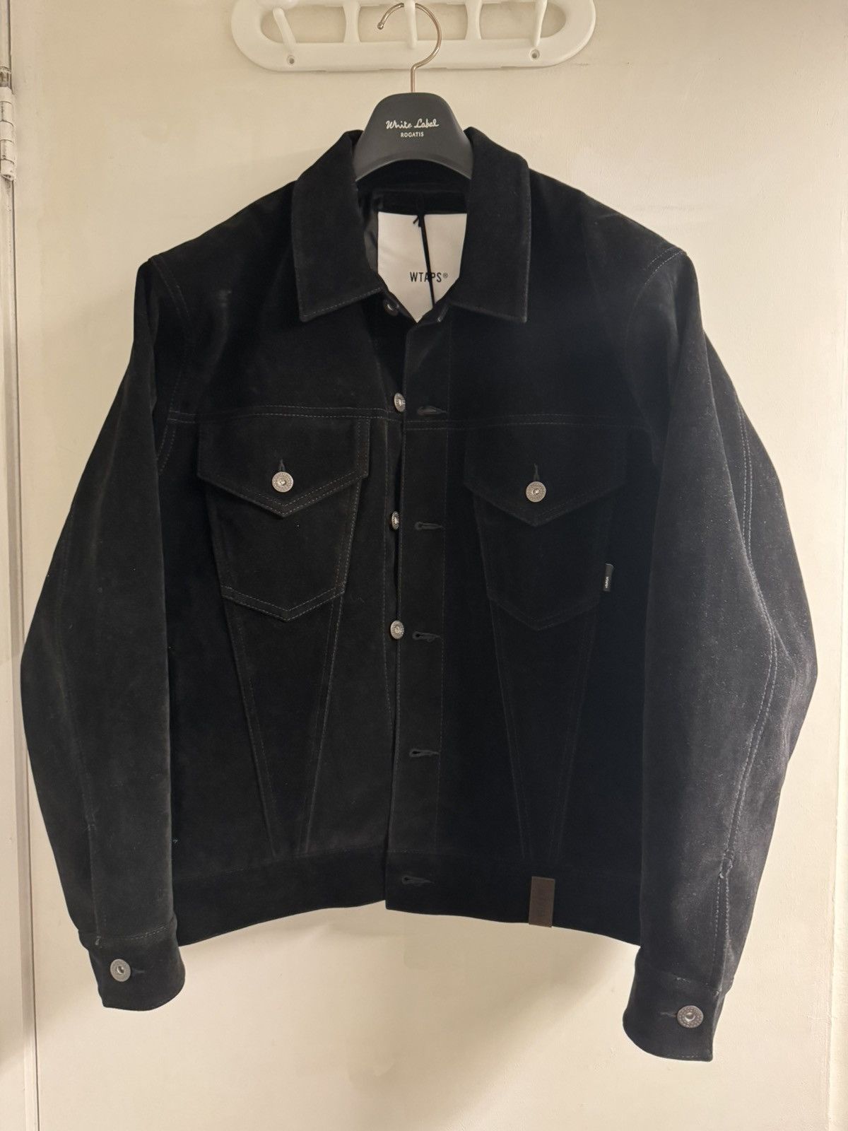 Wtaps WTAPS Synthetic Suede Leather Jacket Size 01 Size US S / EU 44-46 / 1 - 2 Thumbnail