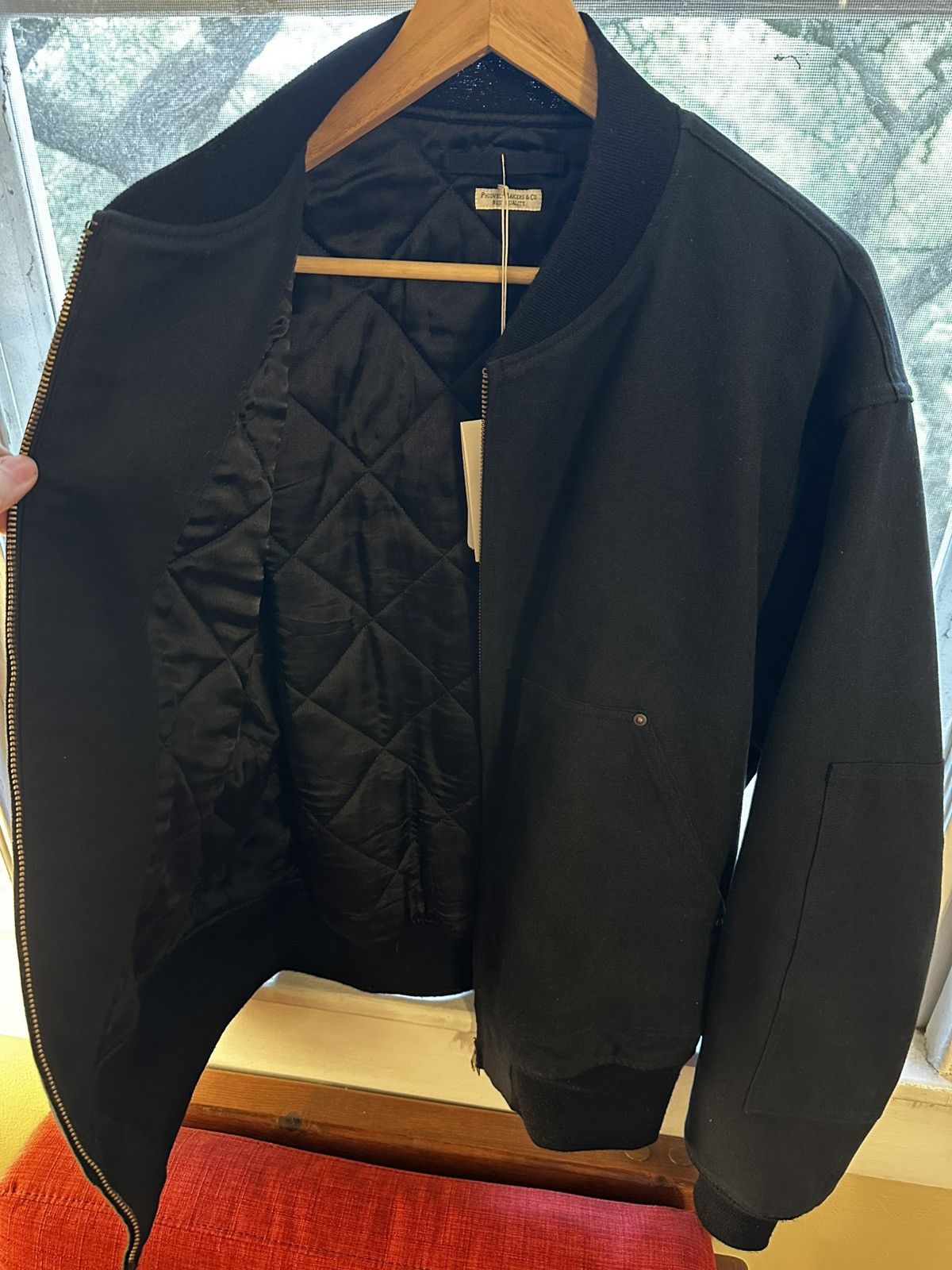 PHIGVEL MAKERS & Co. Duck Cloth Workaday Blouson Ink Black Size US L / EU 52-54 / 3 - 12 Thumbnail
