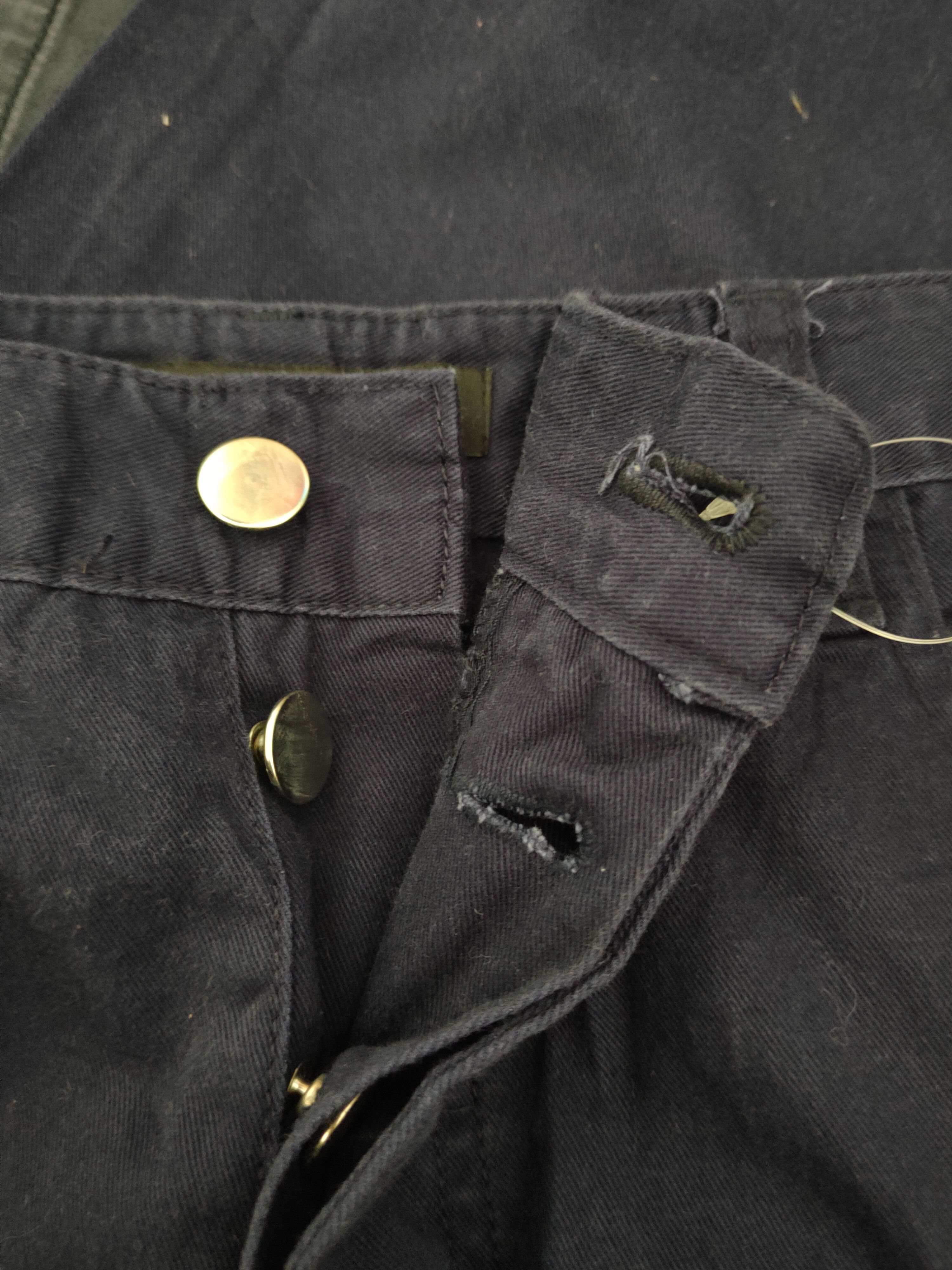 Japanese Brand DLL Detroban Navy Multipocket Tactical Cargo Pants #258 Size US 33 - 15 Thumbnail