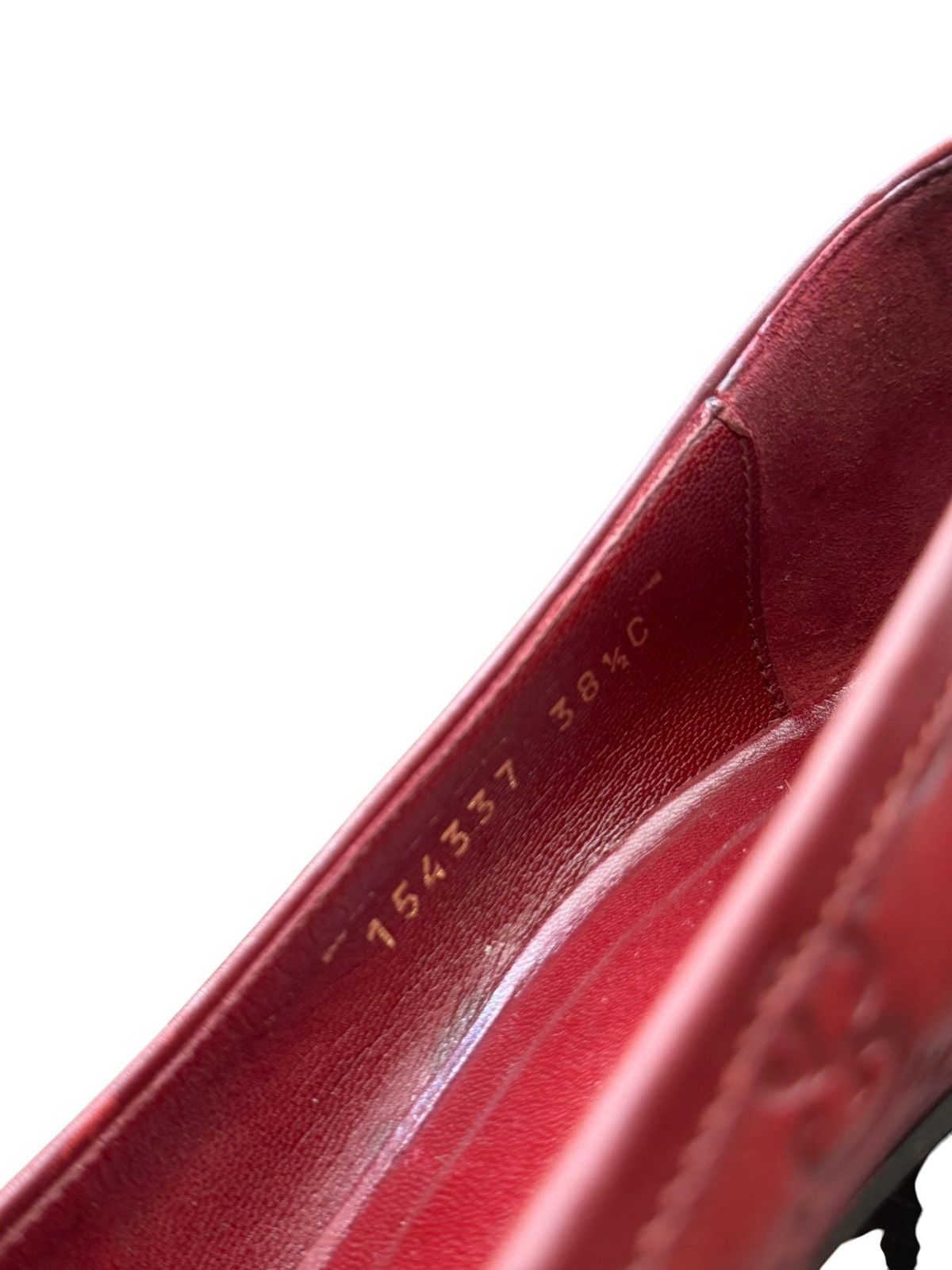 Gucci Gucci by Tom Ford Burgundy Leather mules heels Size US 8.5 / IT 38.5 - 11 Thumbnail