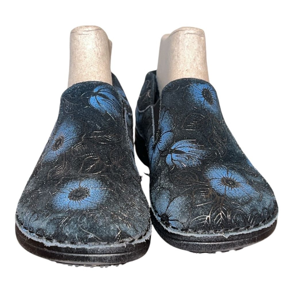 Other Women's Spring Step Shoes Size 8 Black Blue Size US 7 / IT 37 - 2 Thumbnail