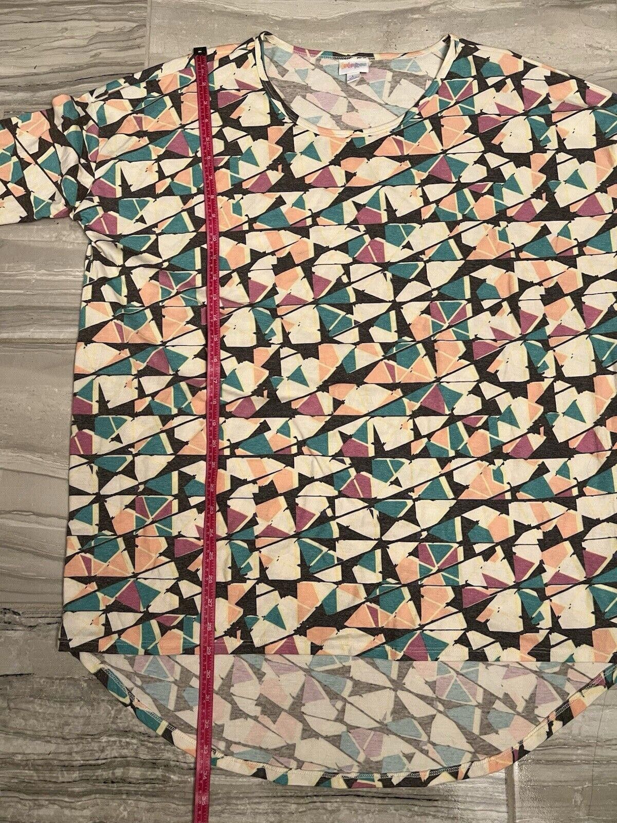Designer NWT Lularoe Oversize Top Large MULTICOLOR Size L / US 10 / IT 46 - 6 Thumbnail