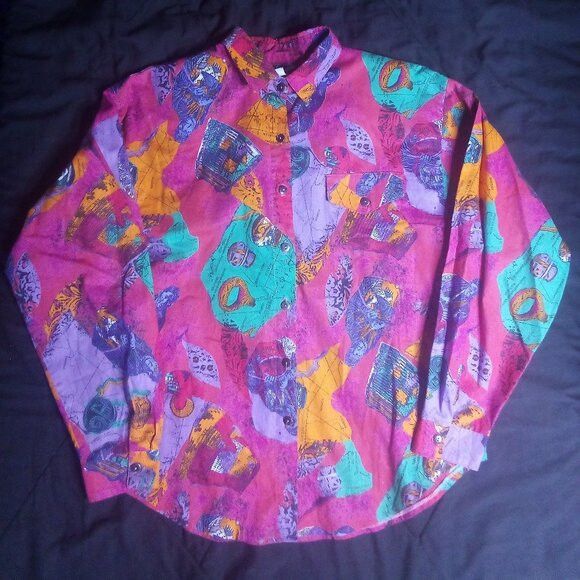 Other Vintage Roughrider Circle T Mexico Southwest Western Shirt Size M / US 6-8 / IT 42-44 - 2 Thumbnail