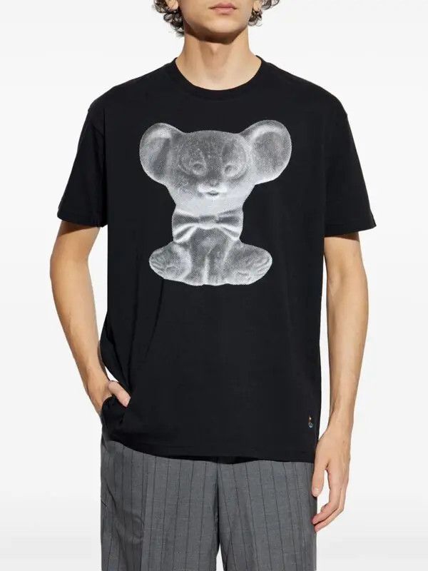 Vivienne Westwood o1f1d3z0426 Mouse Classic T-Shirt in Black Size US S / EU 44-46 / 1 - 2 Thumbnail