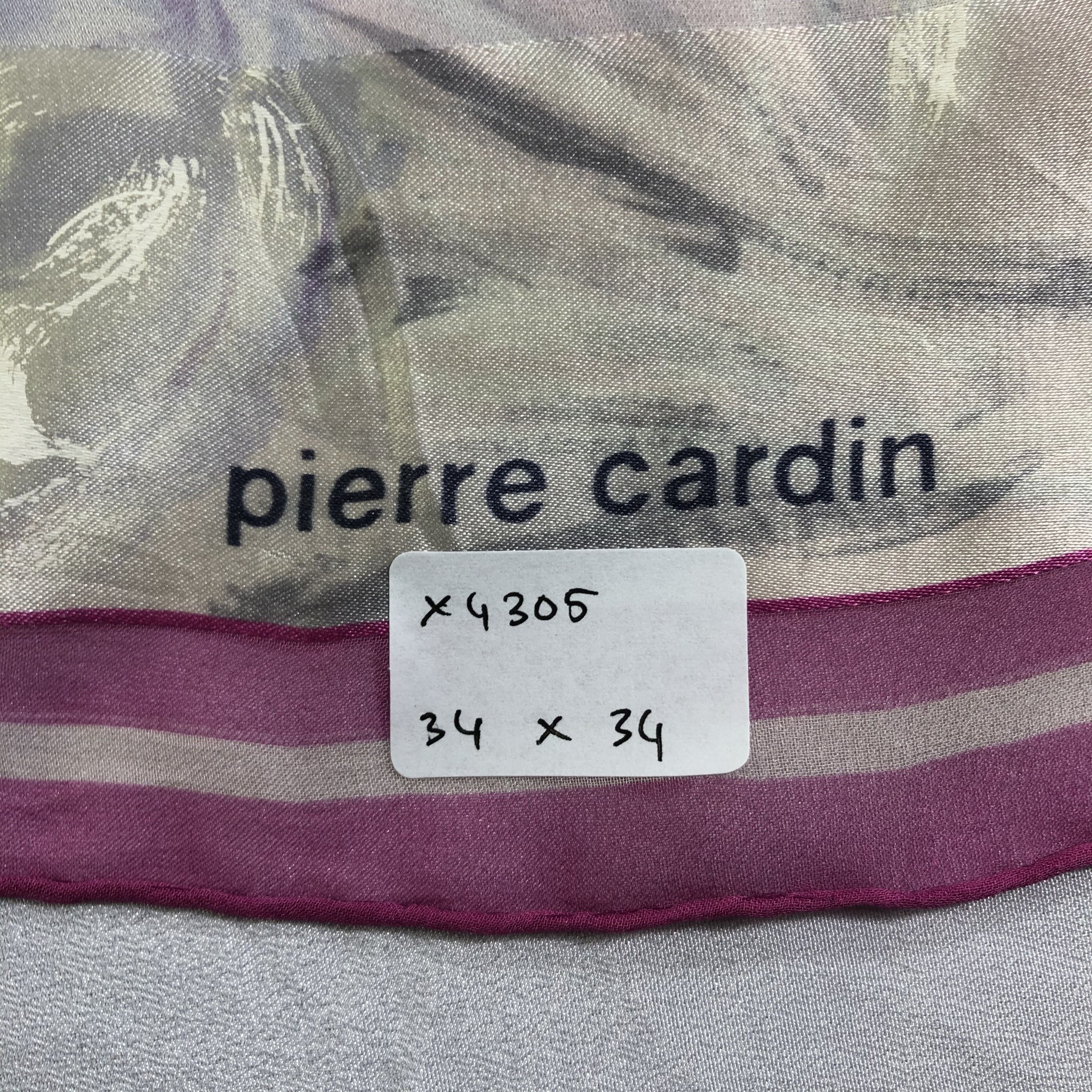 Pierre Cardin × Vintage Vintage Pierre Cardin Silk Scarf Size ONE SIZE - 5 Thumbnail