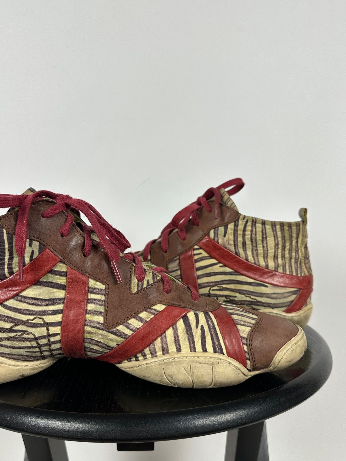 Marithe + Francois Girbaud 00s Vintage Marithé + François Girbaud High Top Sneakers Size US 7 / EU 40 - 18 Thumbnail