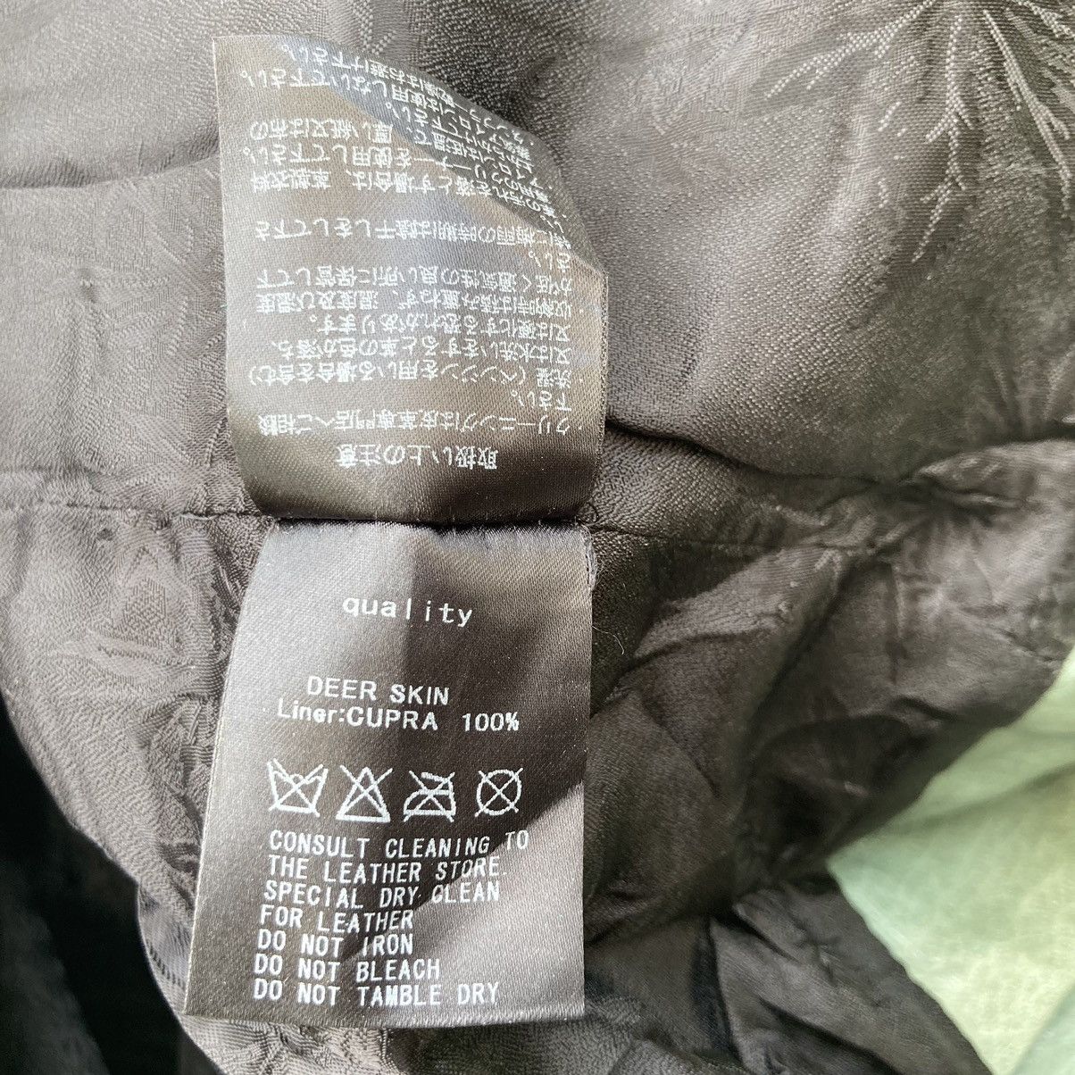 Genuine Leather × Japanese Brand DRESTRIP DEER SKIN BIKER JACKET Size US S / EU 44-46 / 1 - 16 Thumbnail