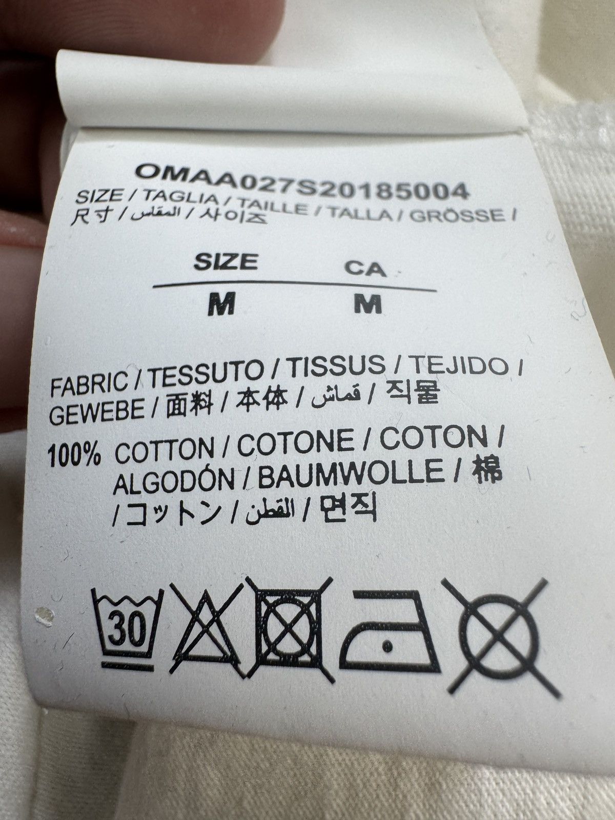 Off-White OFF-WHITE TSHIRT Size US M / EU 48-50 / 2 - 5 Thumbnail